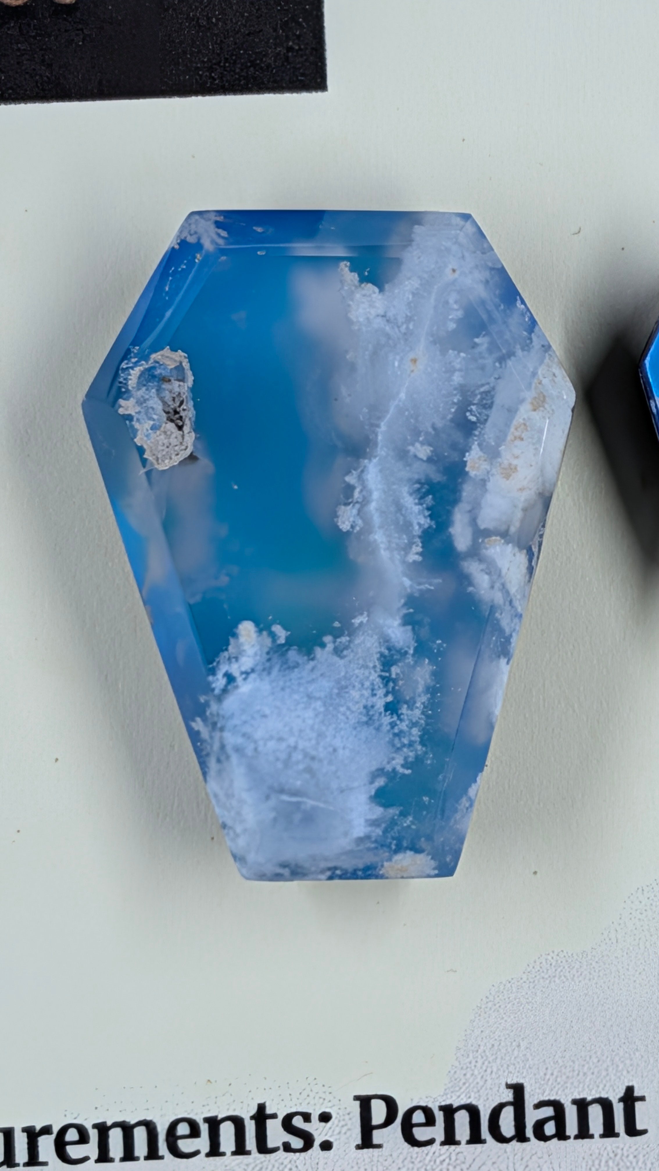 Coffin Shape - Blue Plume Doublet - Design-Ready Set