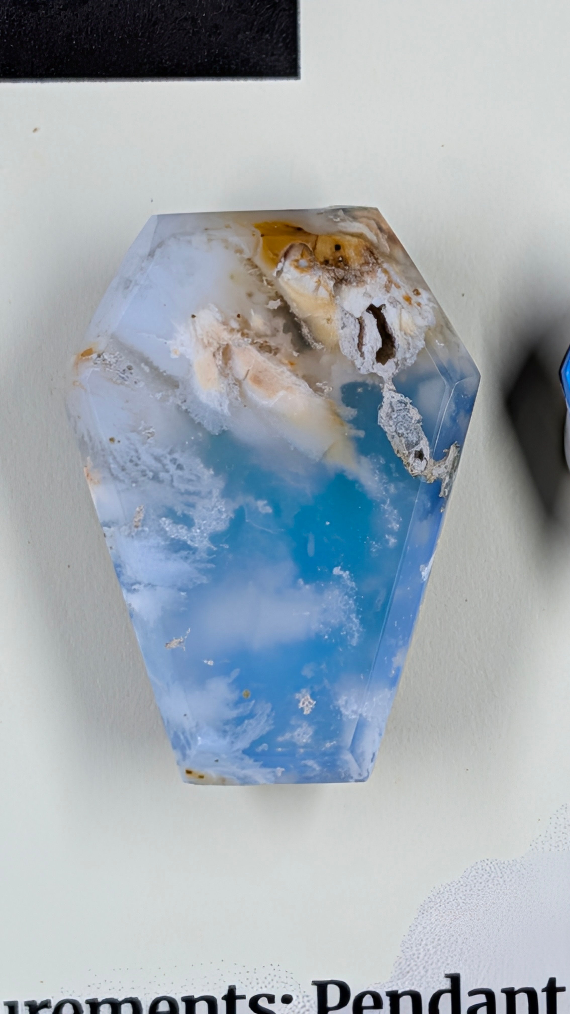 Coffin Shape - Blue Plume Doublet - Design-Ready Set