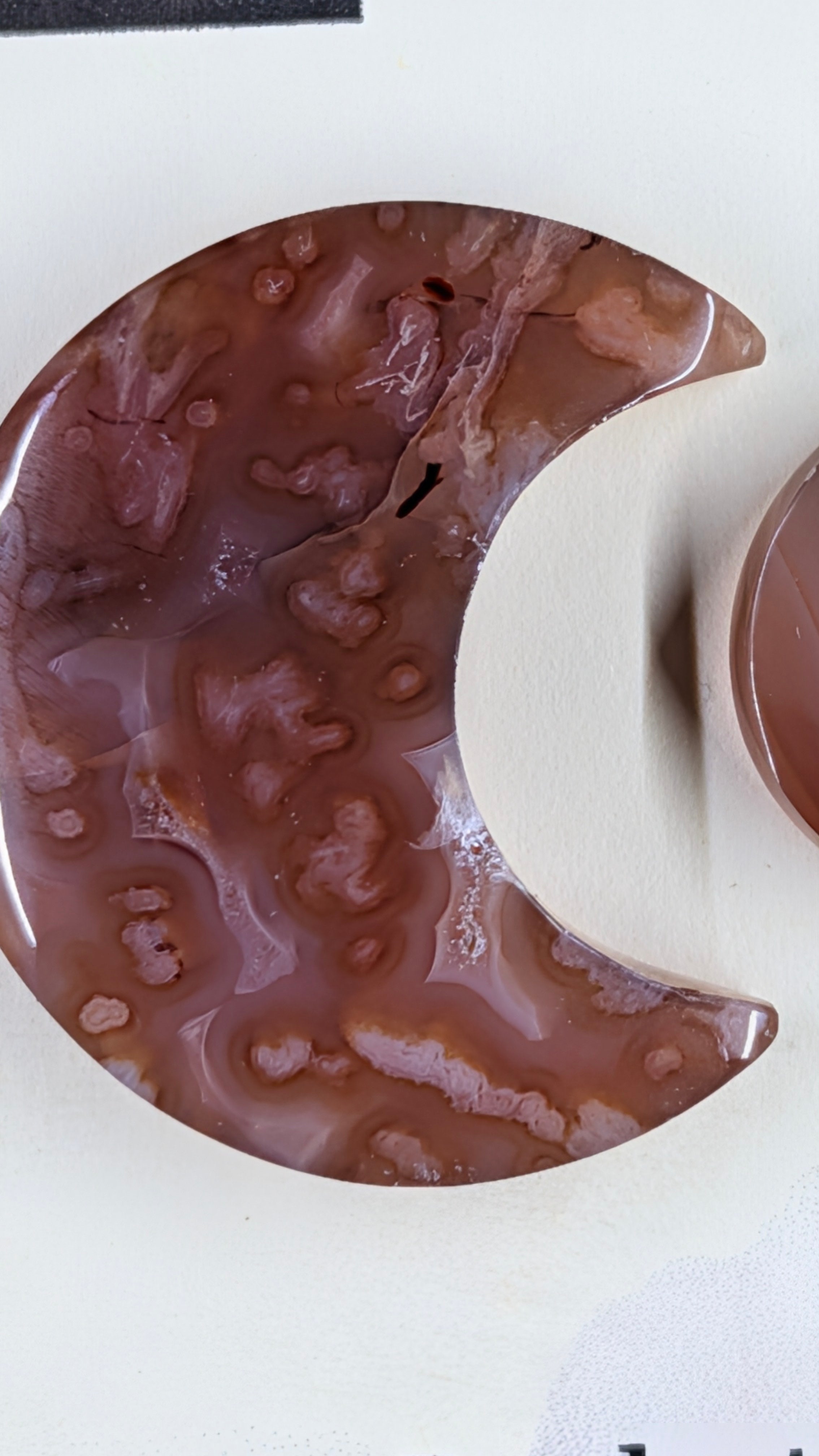 Crescent Moon - Carnelian - Design-Ready Set