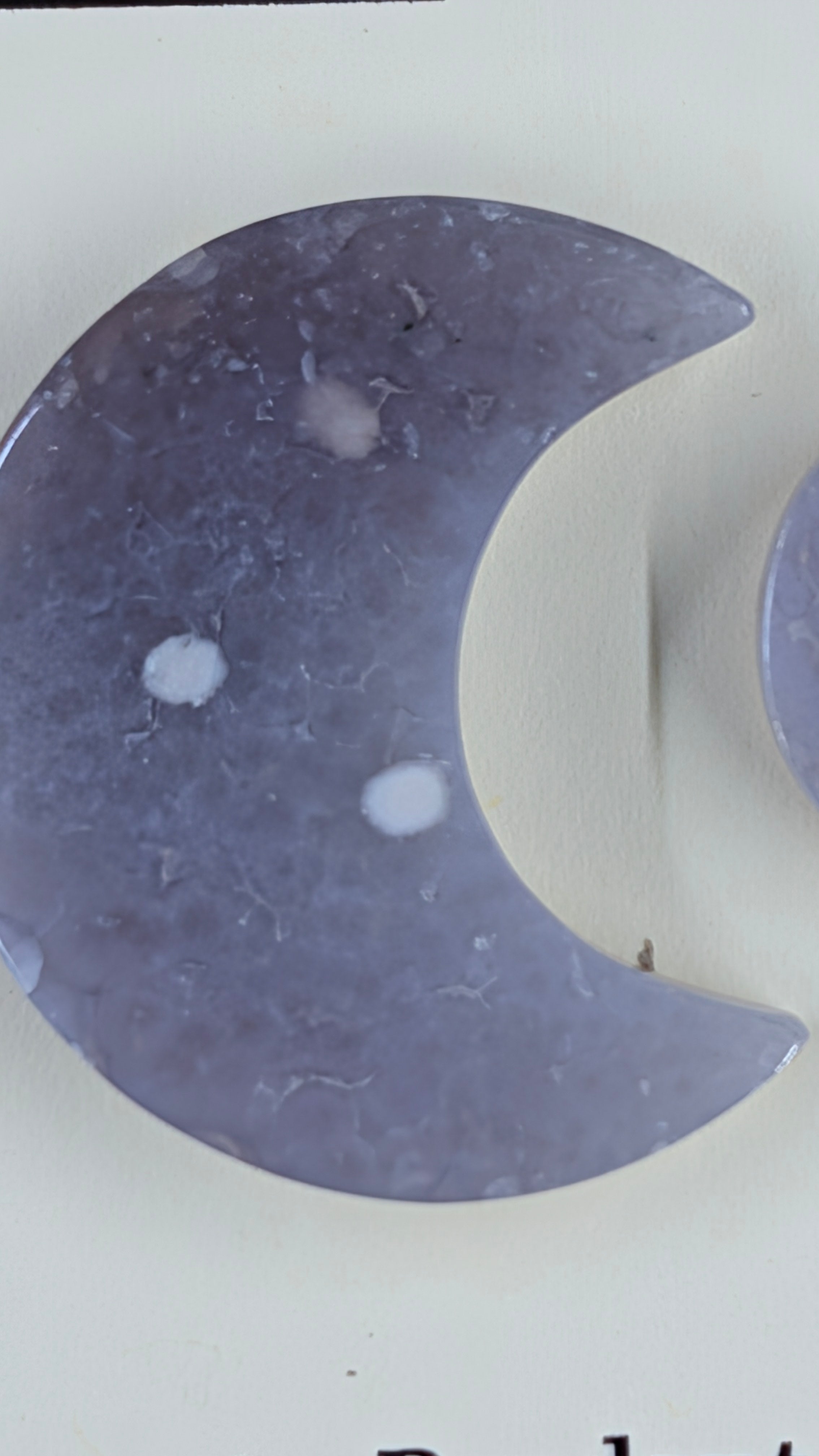 Crescent Moon - Grape Agate - Design-Ready Set