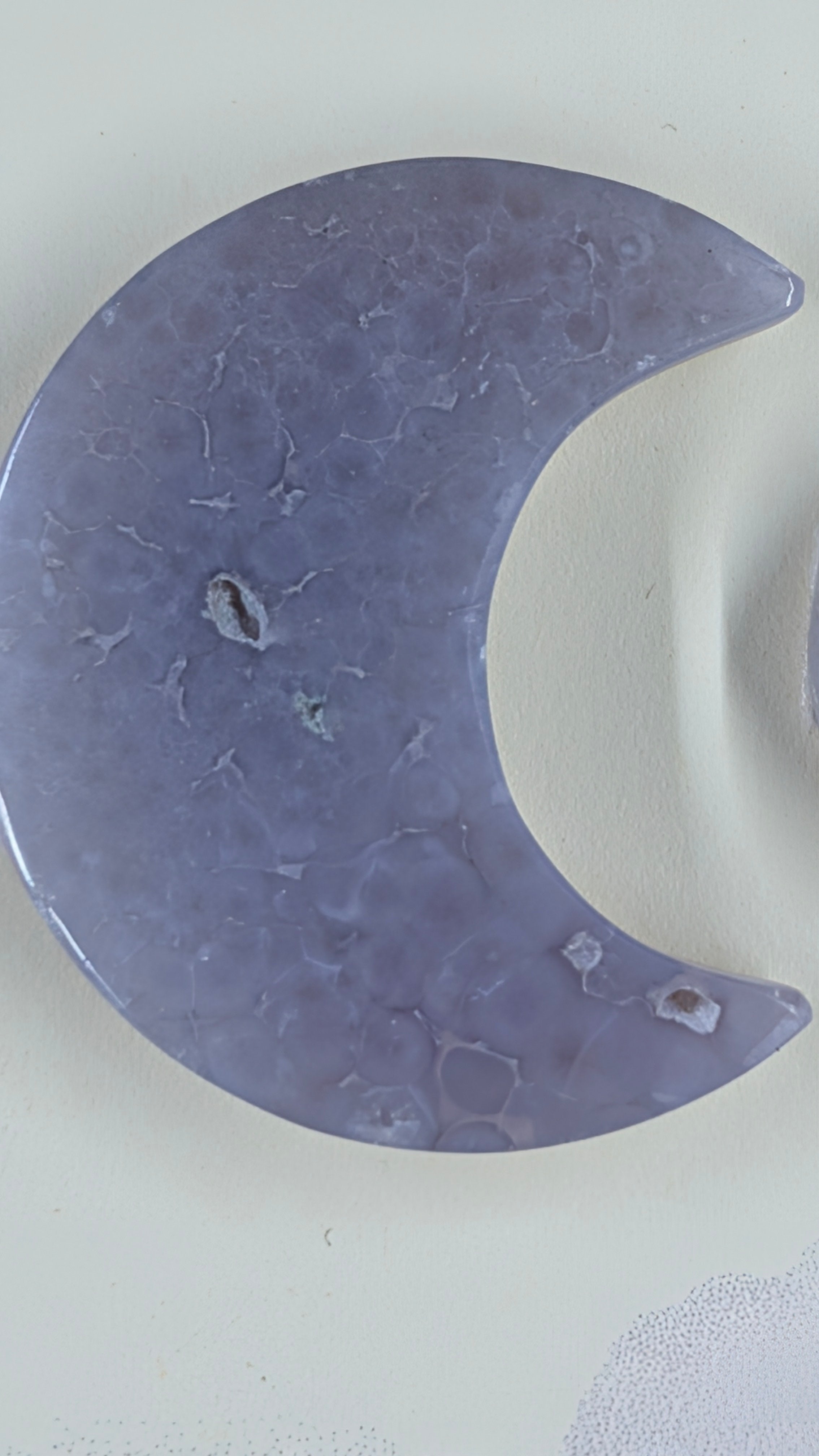 Crescent Moon - Grape Agate - Design-Ready Set