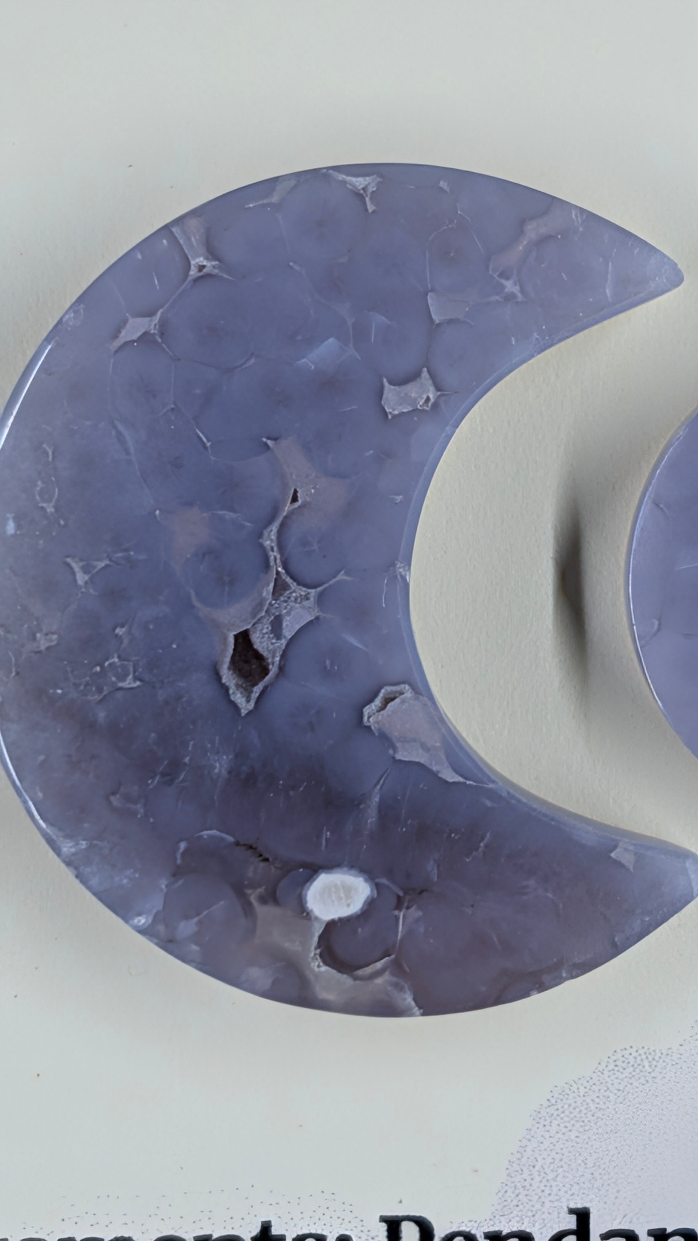 Crescent Moon - Grape Agate - Design-Ready Set