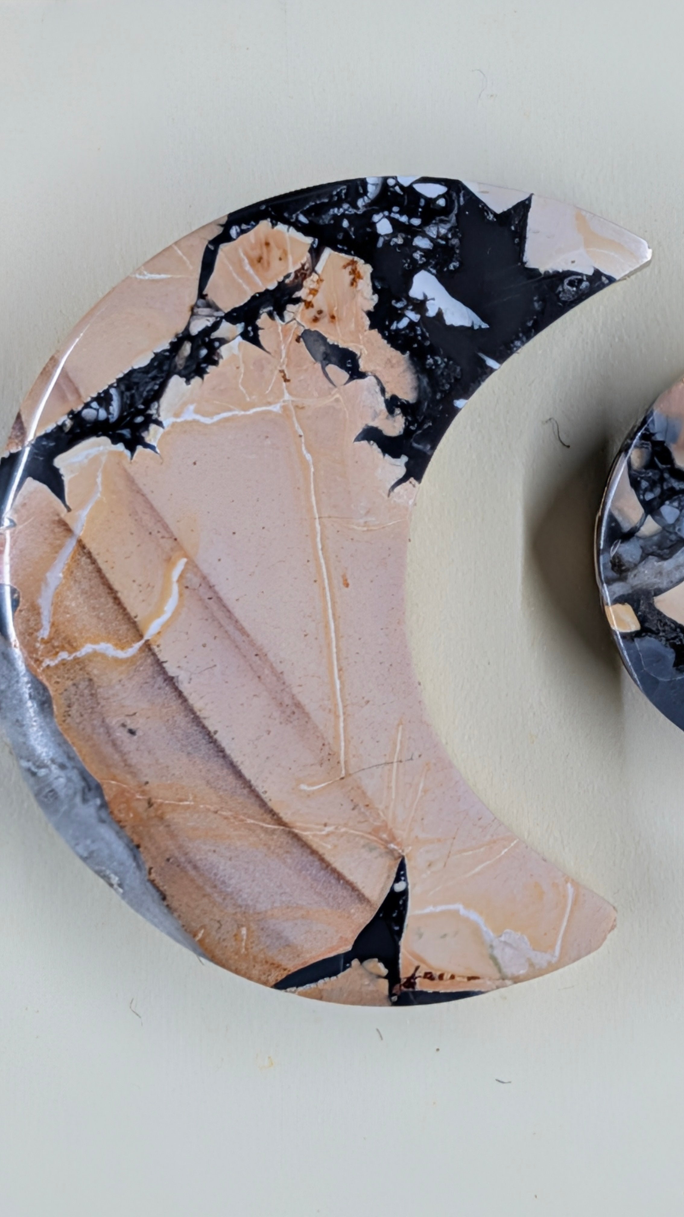 Crescent Moon - Maligano Jasper - Design-Ready Set