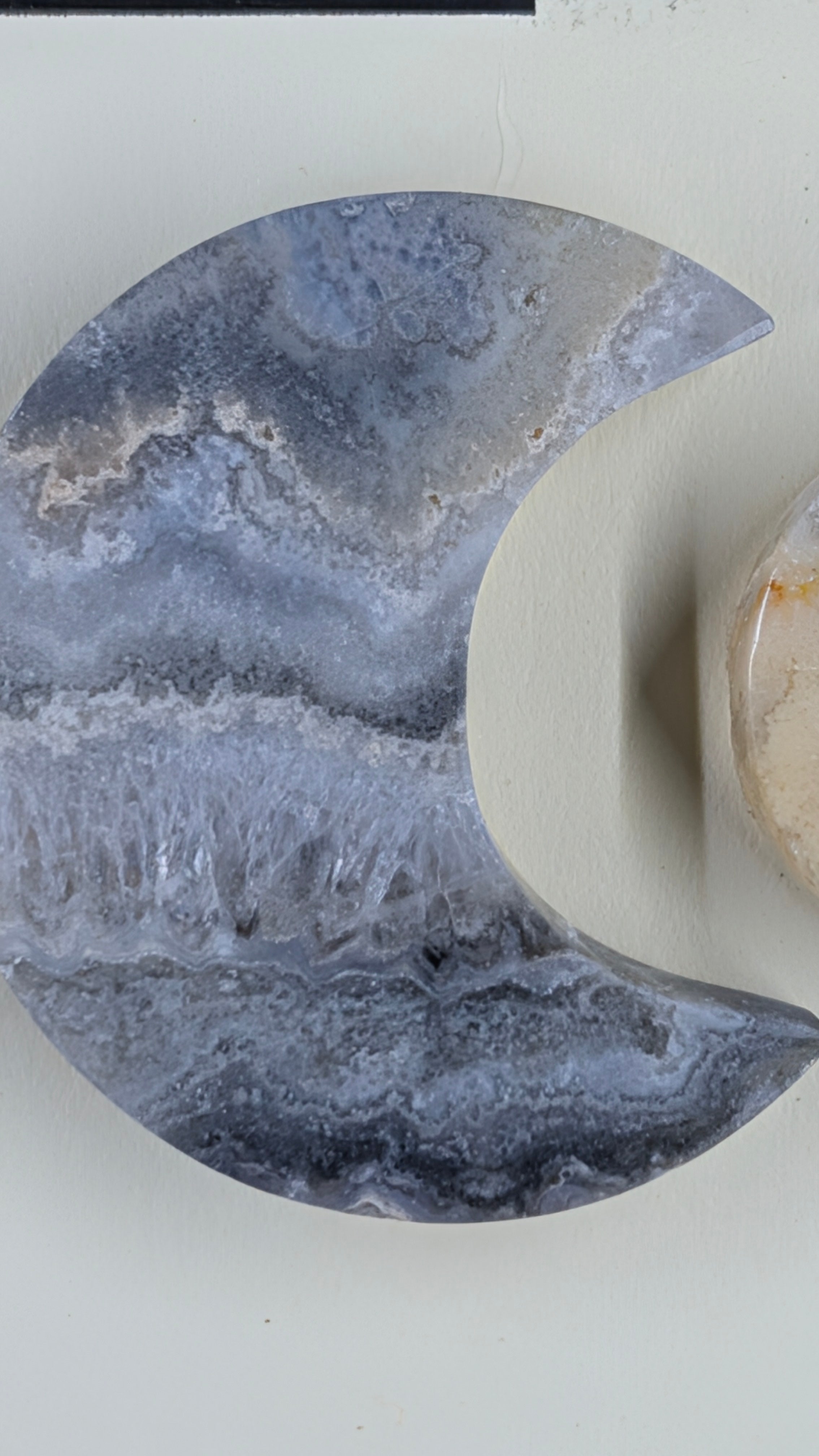 Crescent Moon - Lace Agate - Design-Ready Set