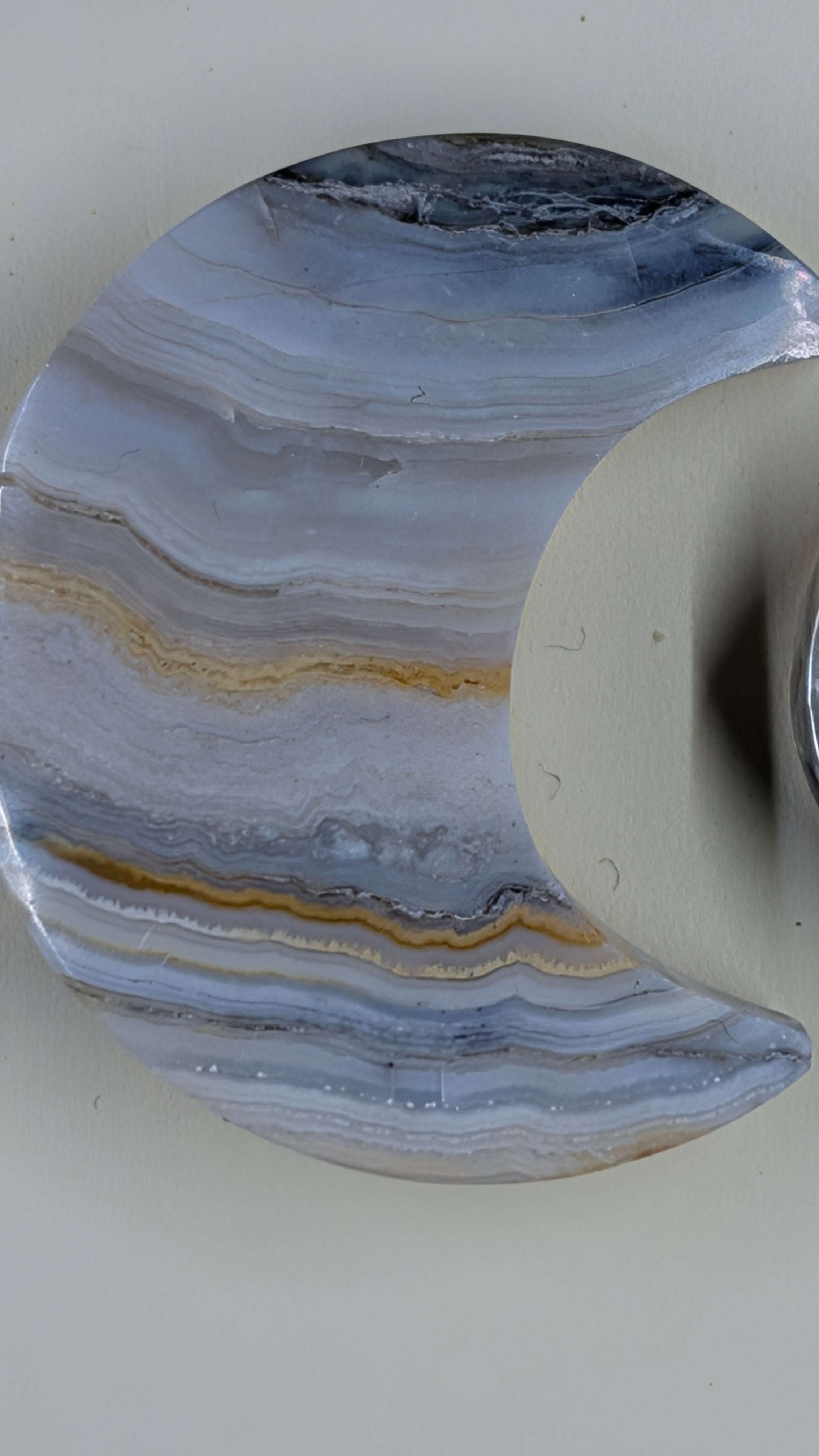 Crescent Moon - Lace Agate - Design-Ready Set