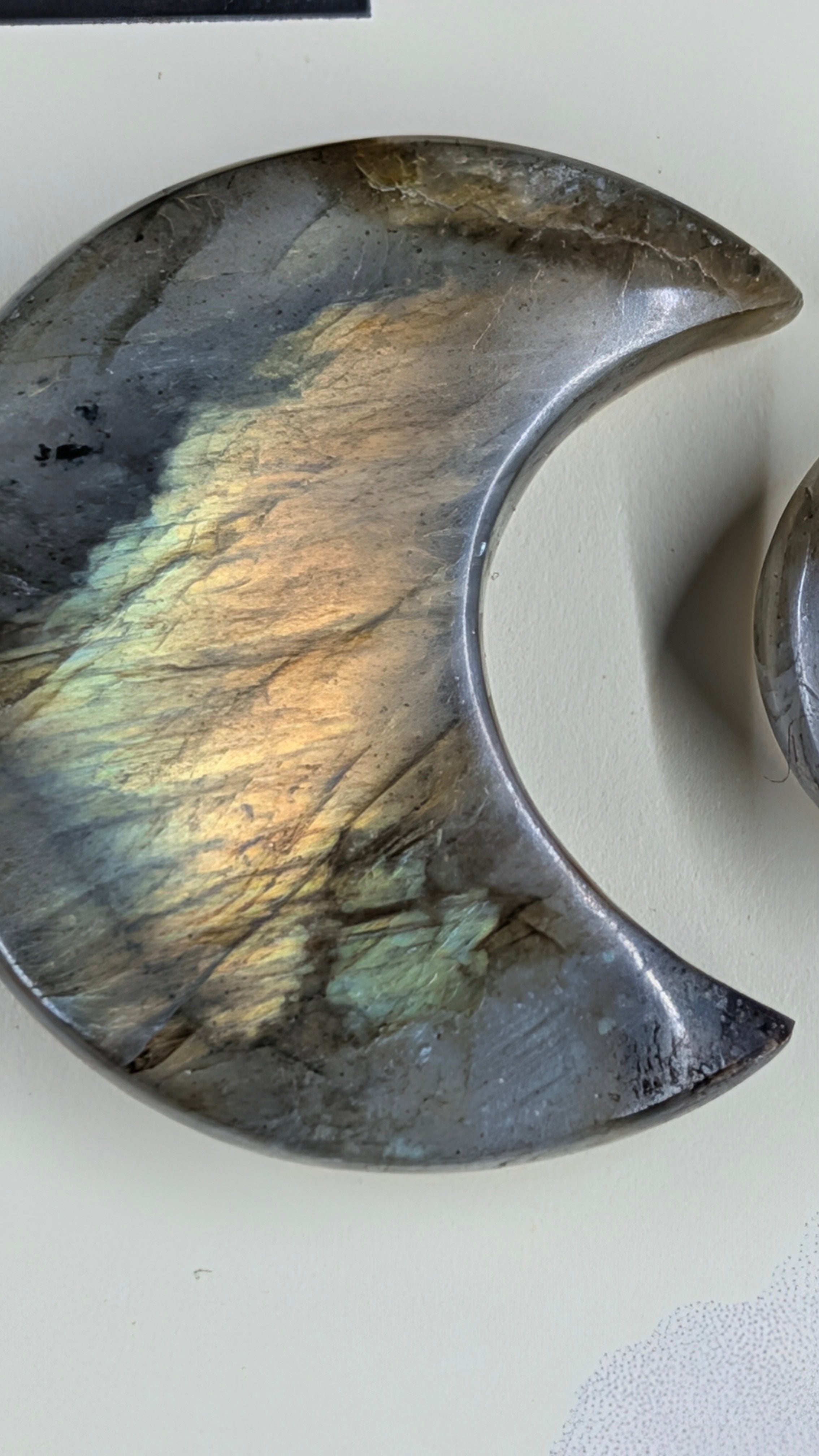 Crescent Moon - Labradorite - Design-Ready Set