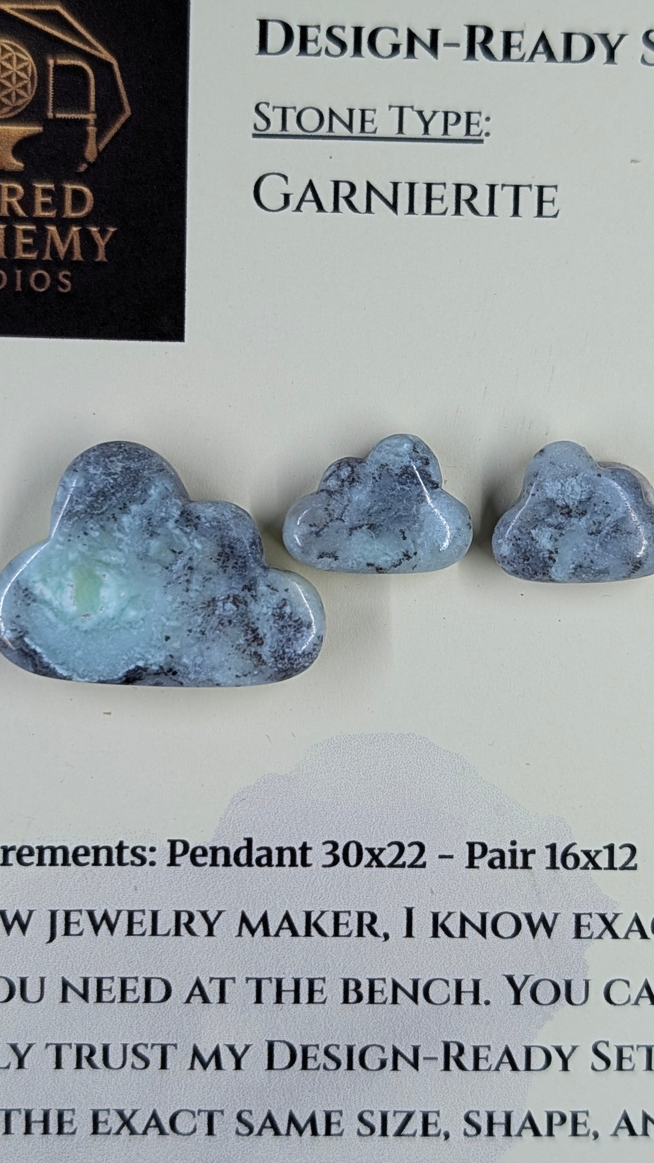 Cloud Shape - Garnierite - Design-Ready Set