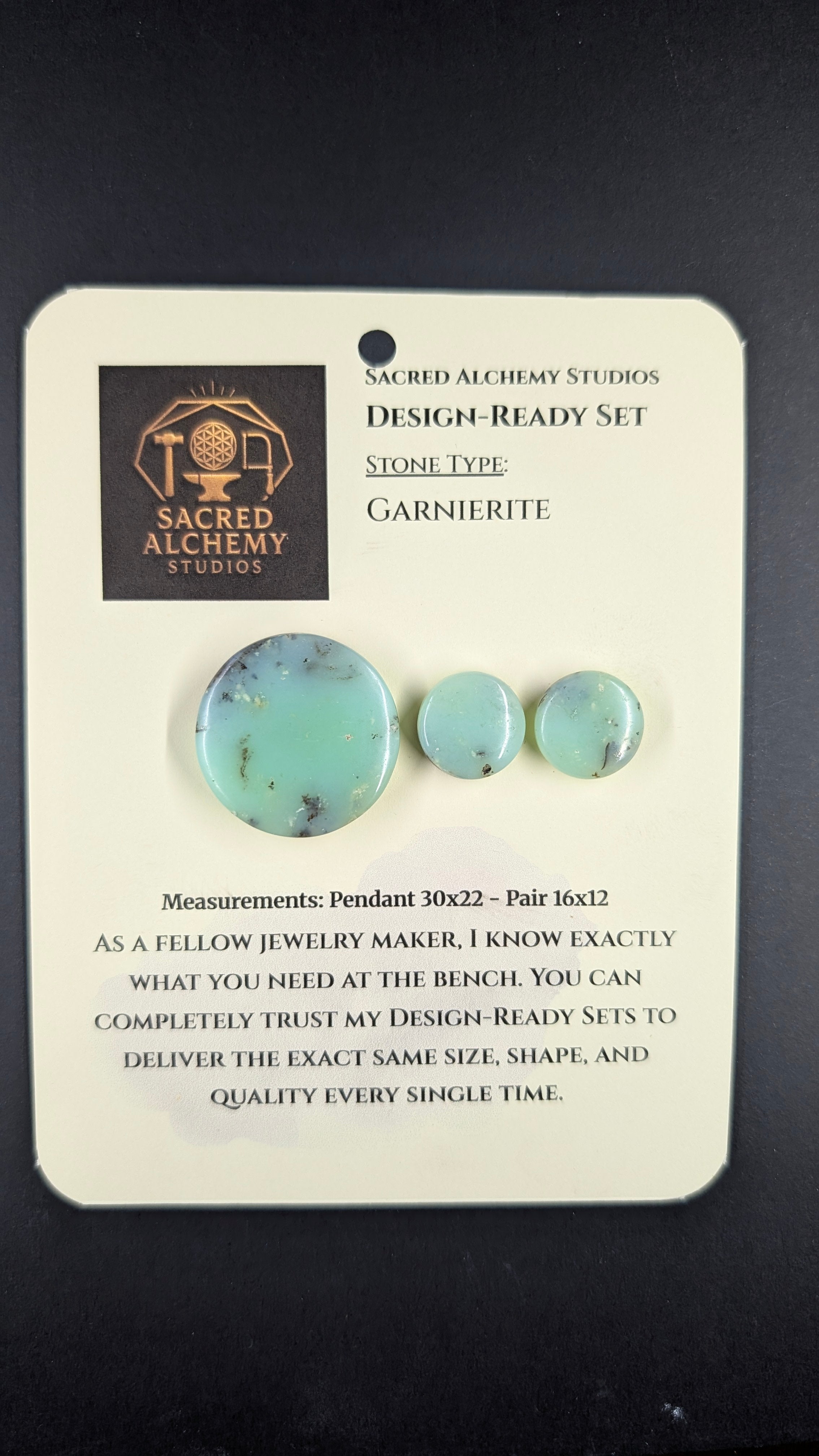 Circle Shape - Garnierite - Design-Ready Set