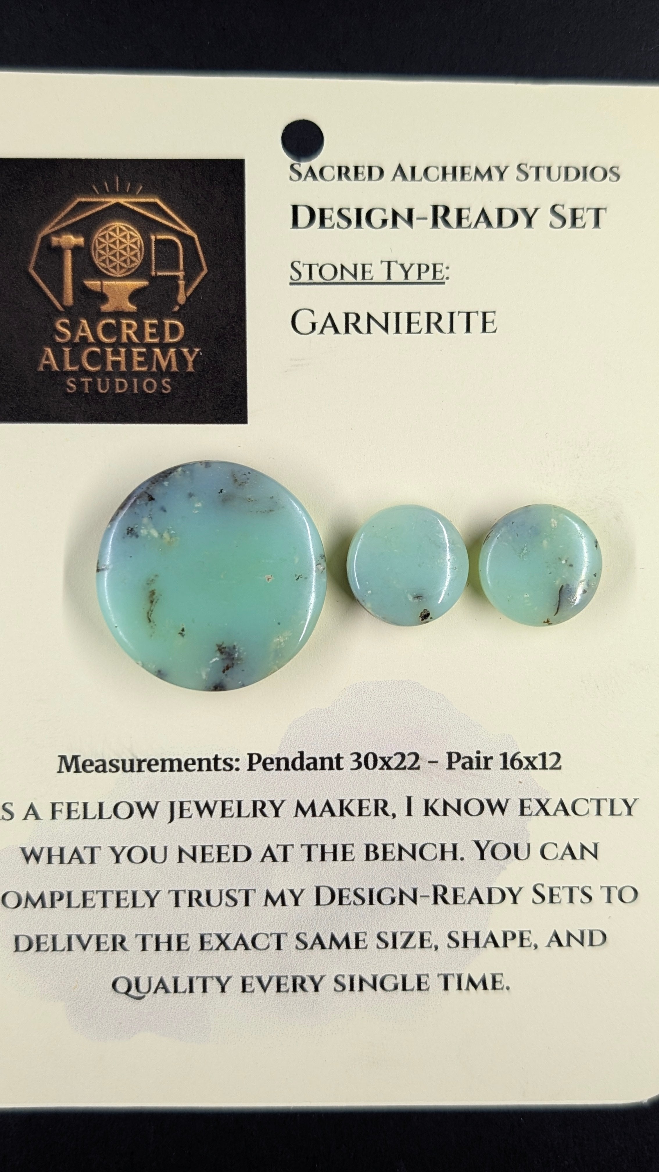 Circle Shape - Garnierite - Design-Ready Set