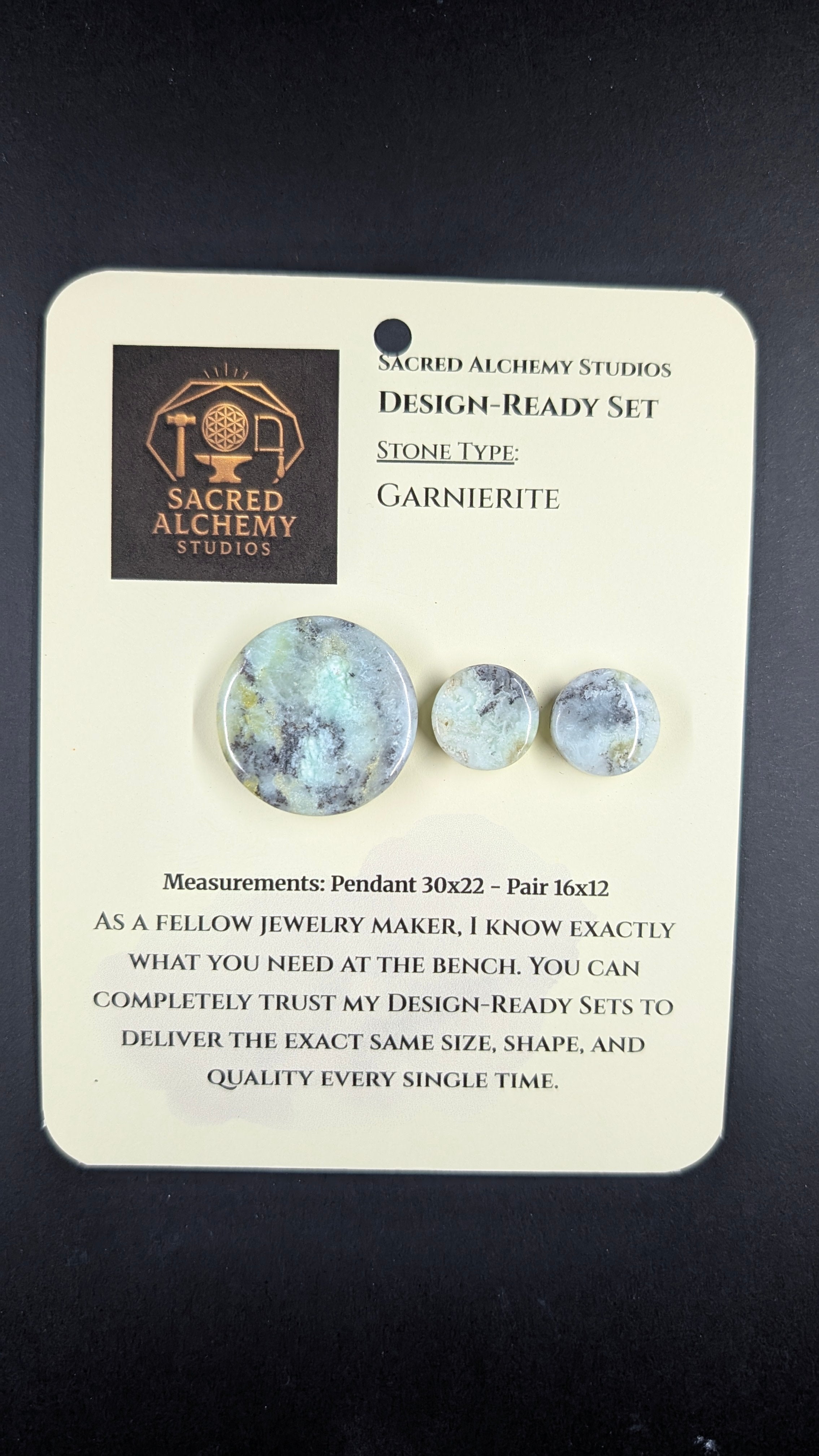 Circle Shape - Garnierite - Design-Ready Set
