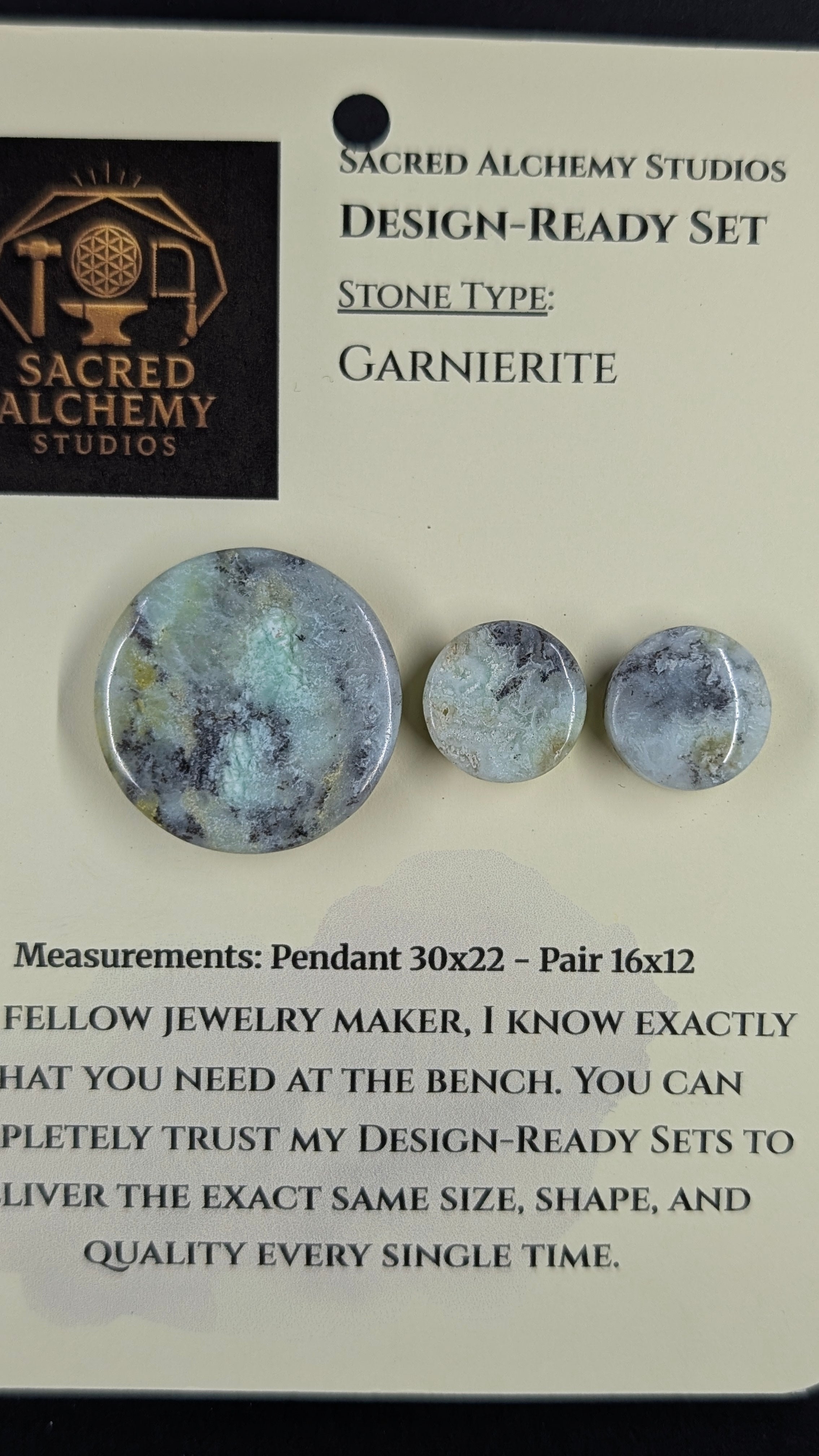 Circle Shape - Garnierite - Design-Ready Set