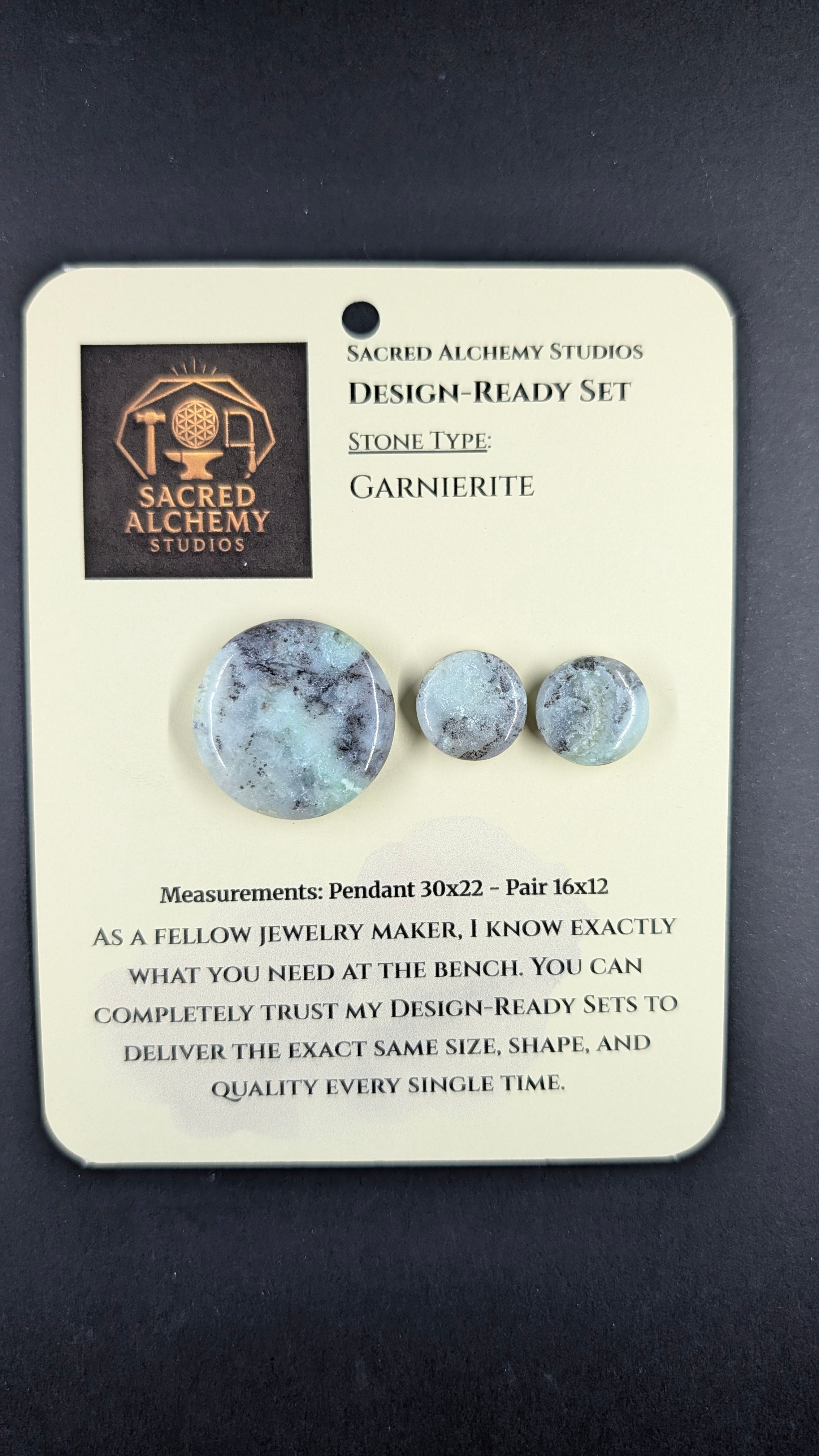 Circle Shape - Garnierite - Design-Ready Set
