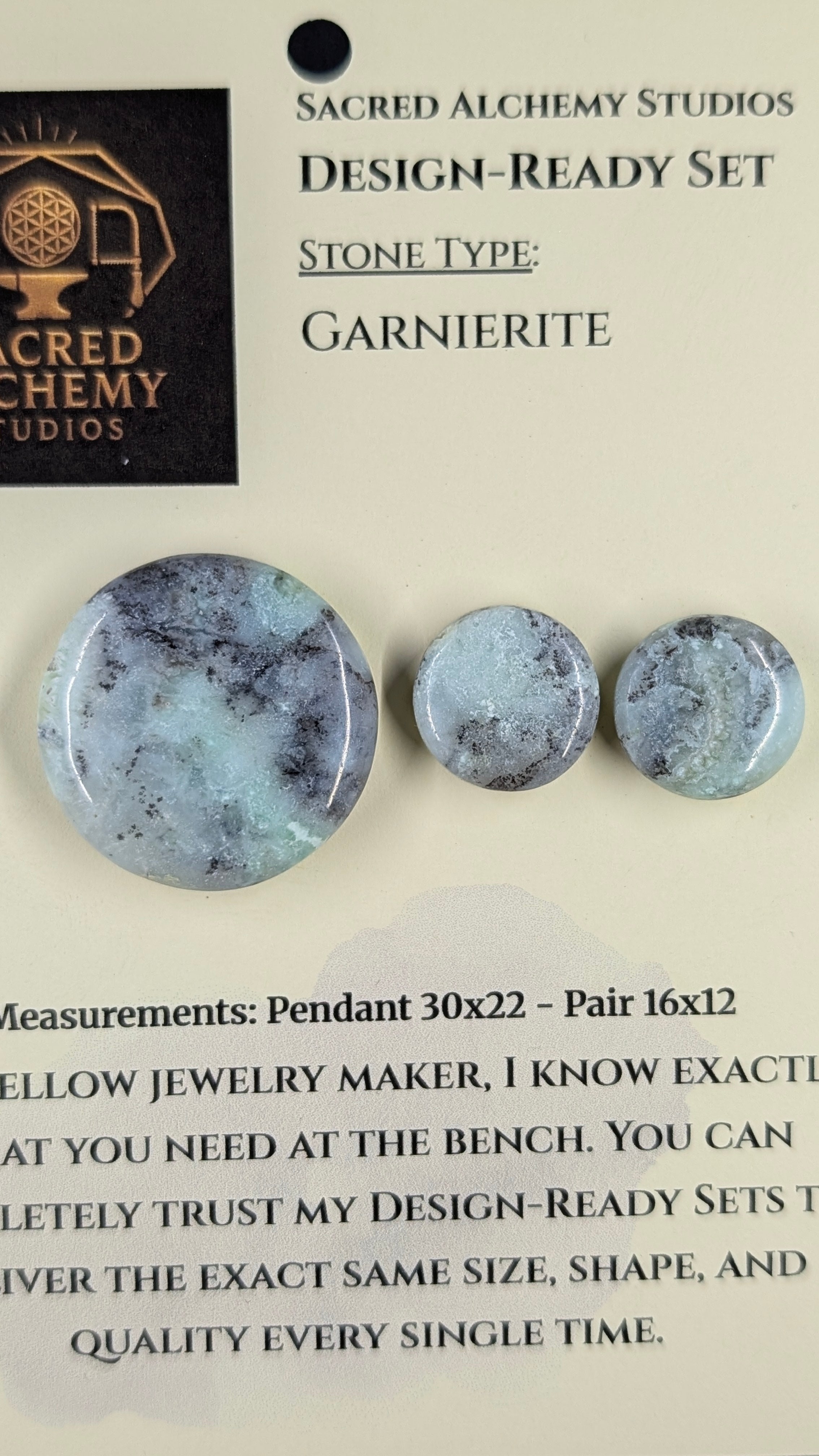 Circle Shape - Garnierite - Design-Ready Set