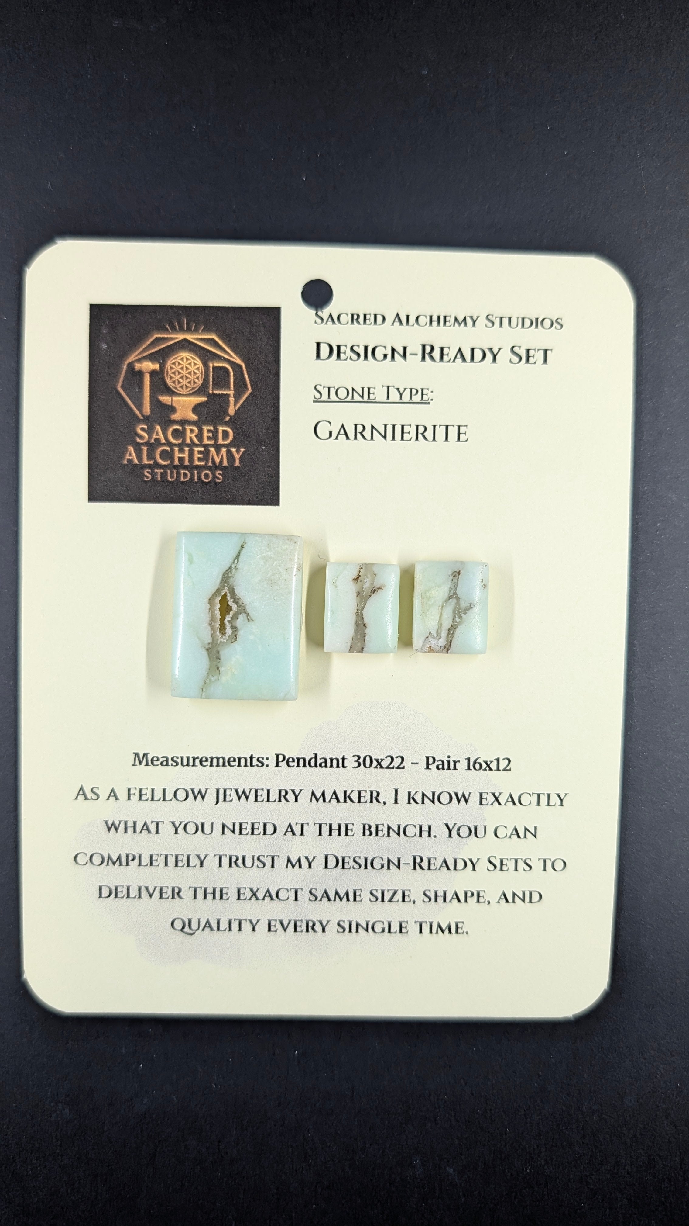 Rectangle Shape - Garnierite - Design-Ready Set