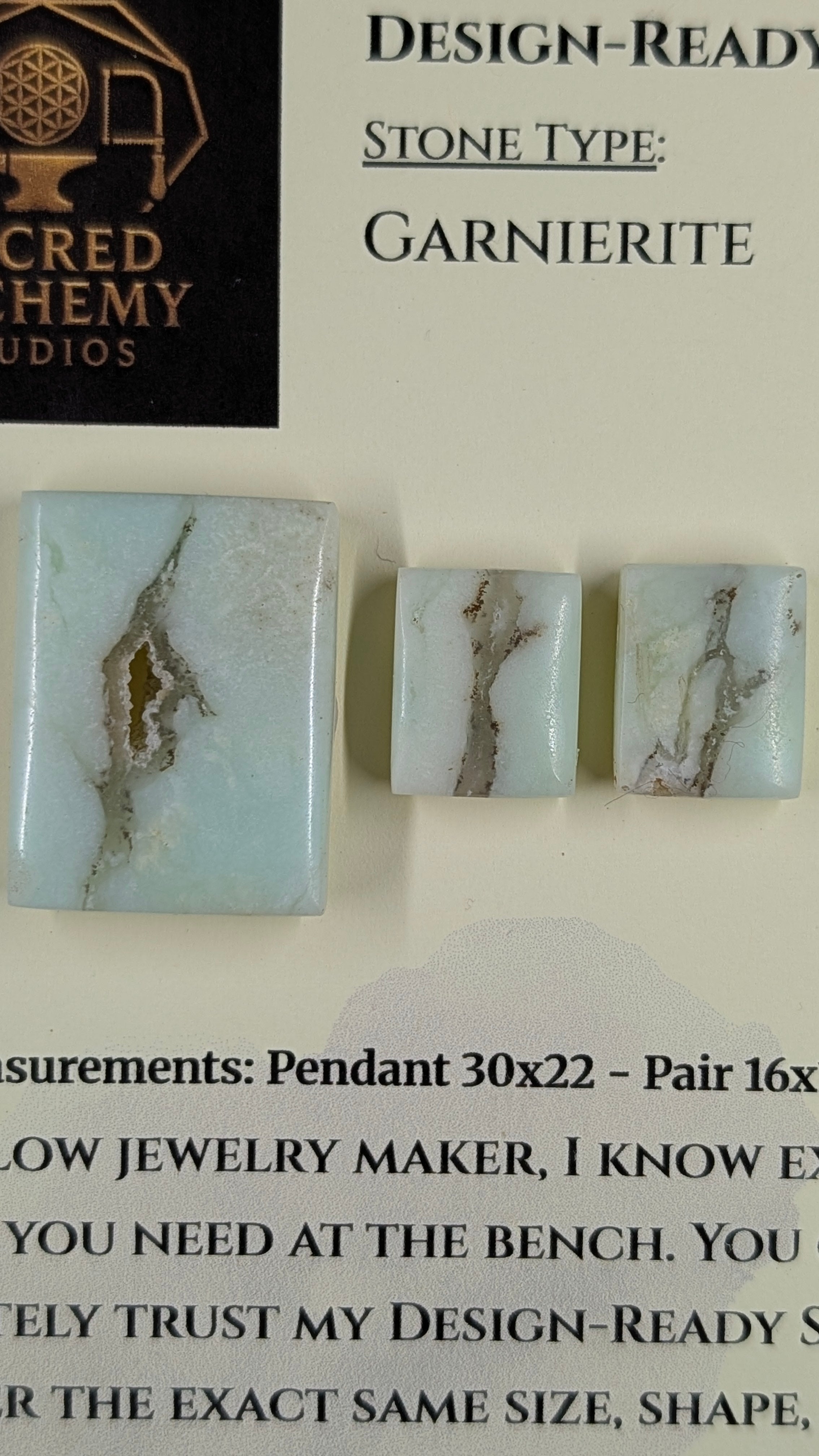 Rectangle Shape - Garnierite - Design-Ready Set