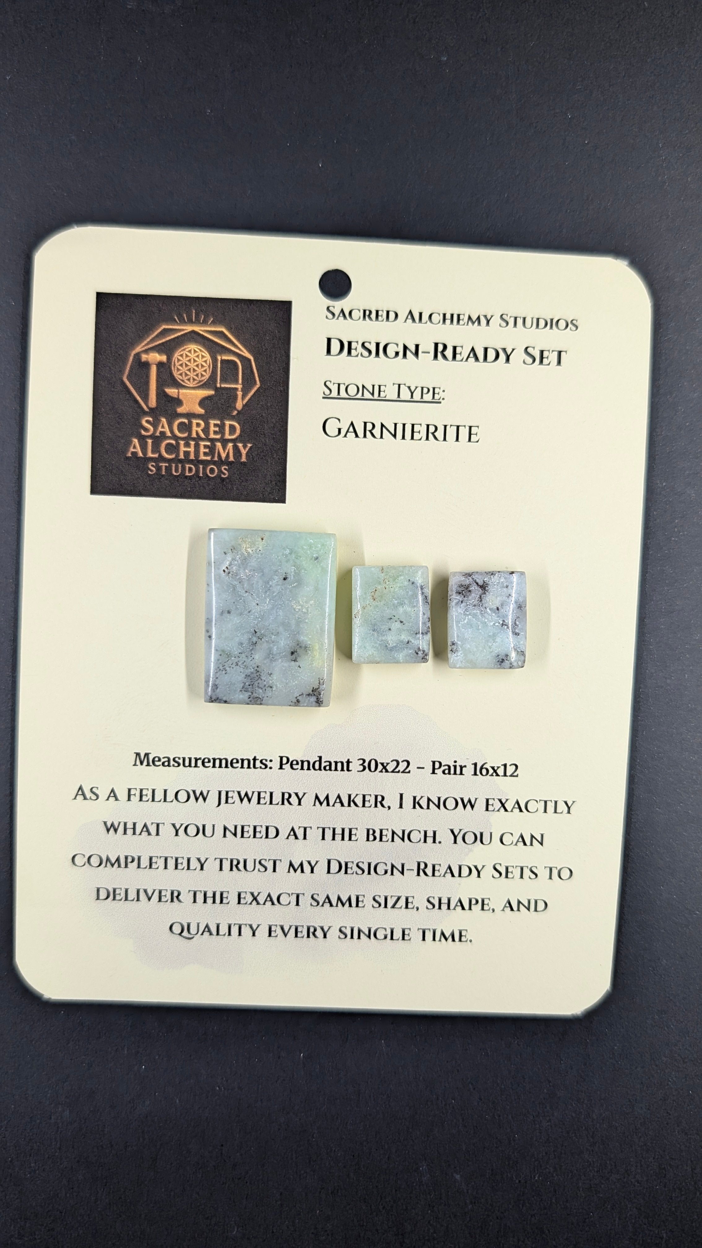Rectangle Shape - Garnierite - Design-Ready Set