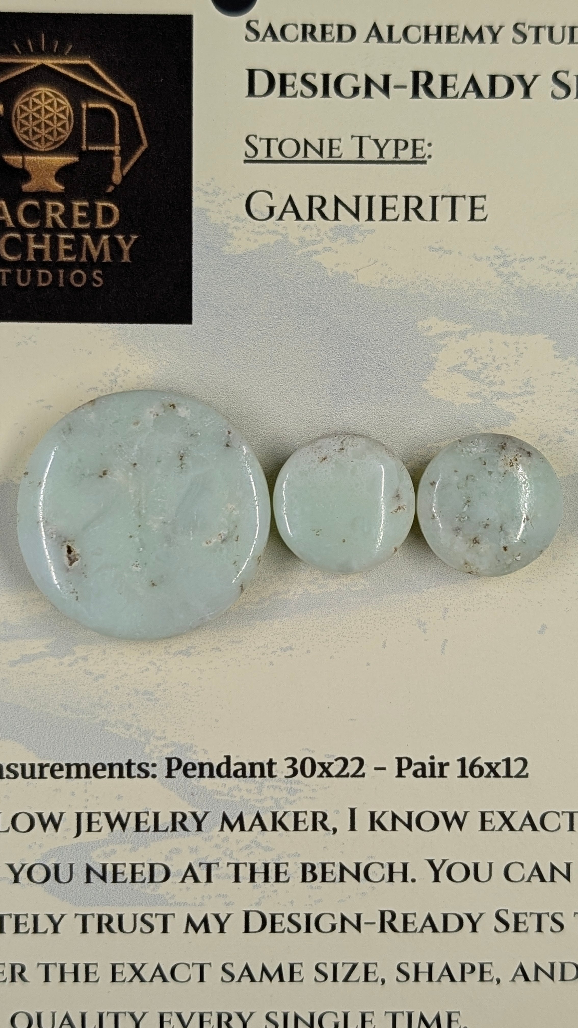 Circle Shape - Garnierite - Design-Ready Set
