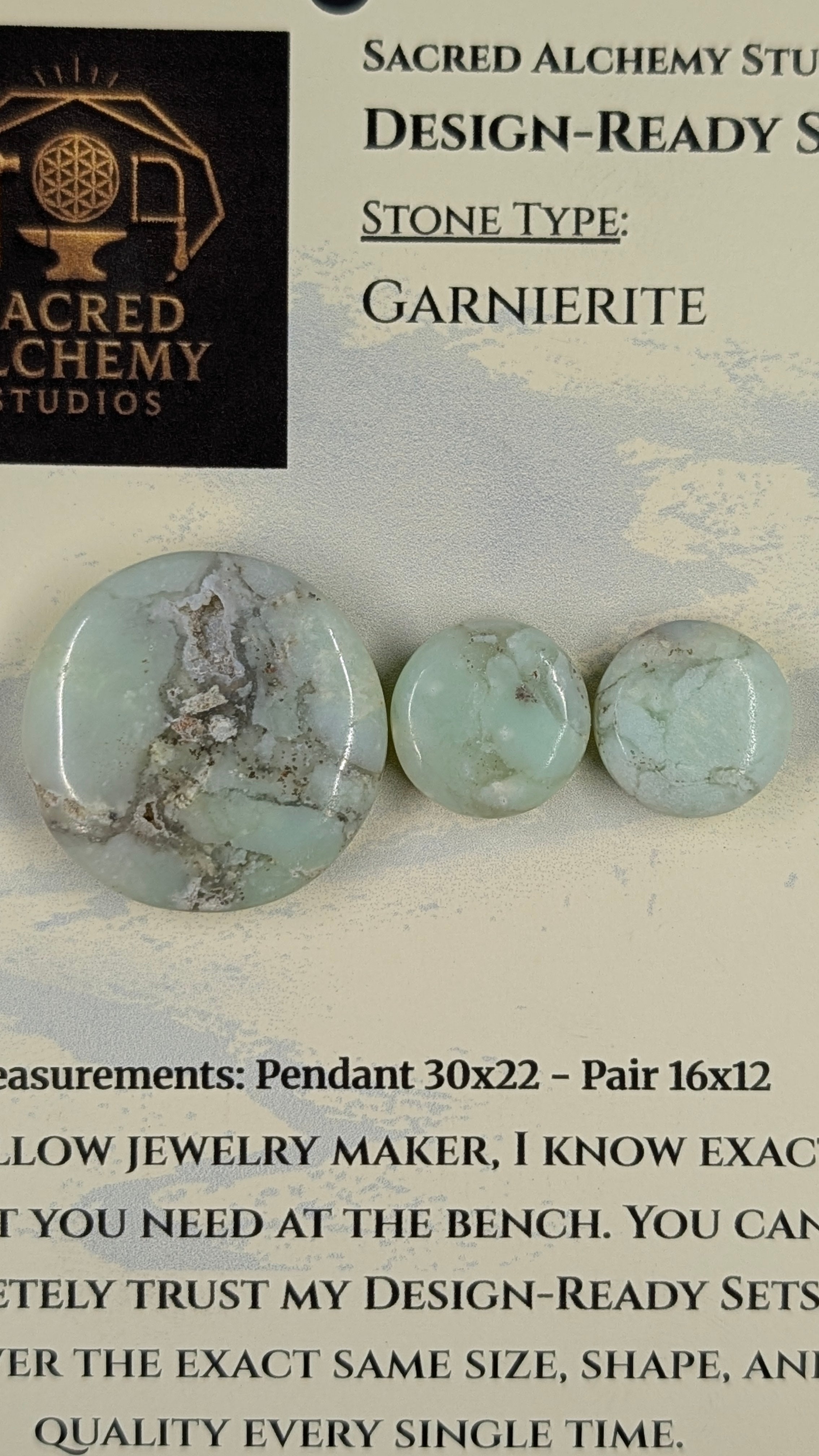 Circle Shape - Garnierite - Design-Ready Set