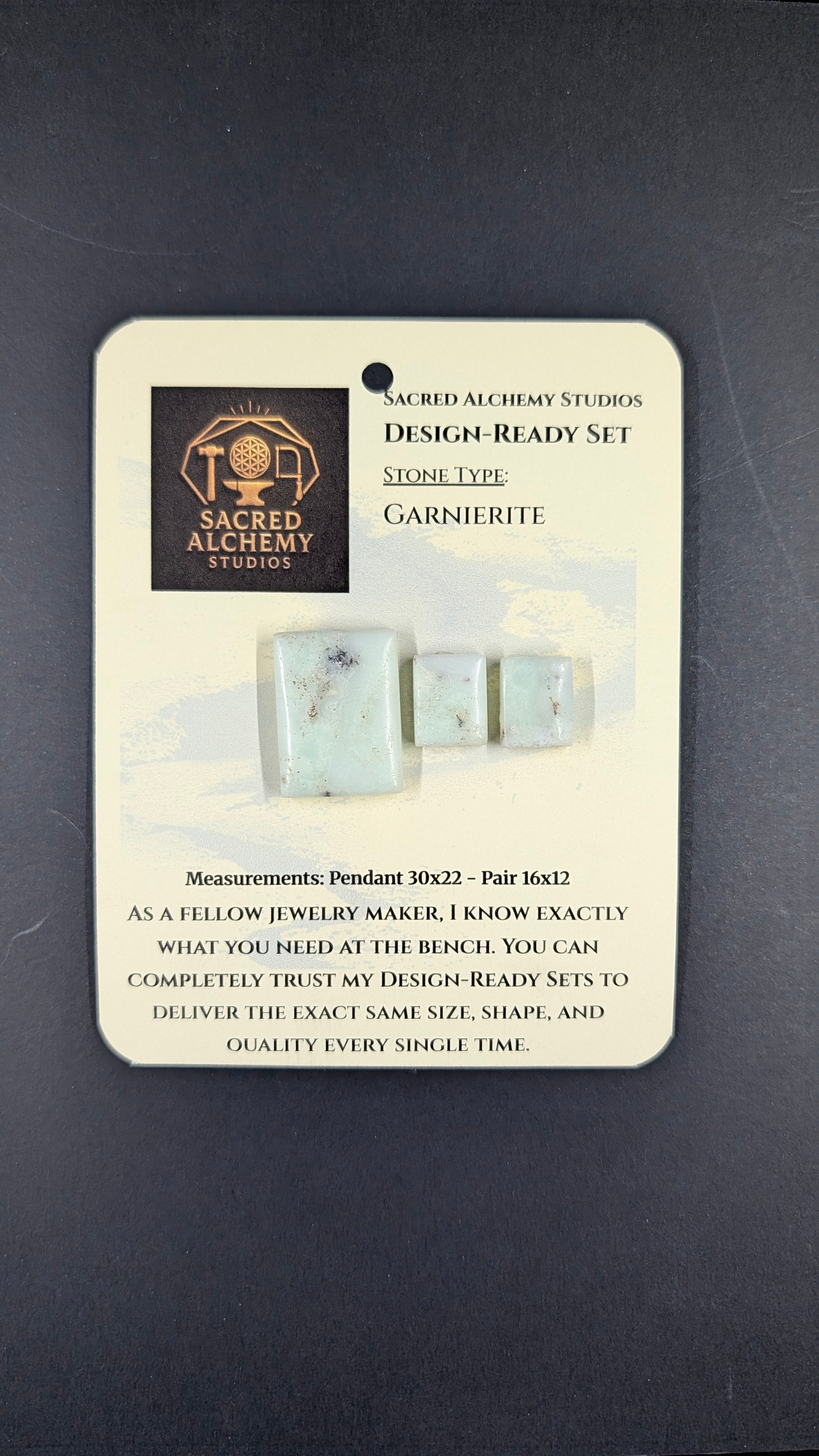 Rectangle Shape - Garnierite - Design-Ready Set