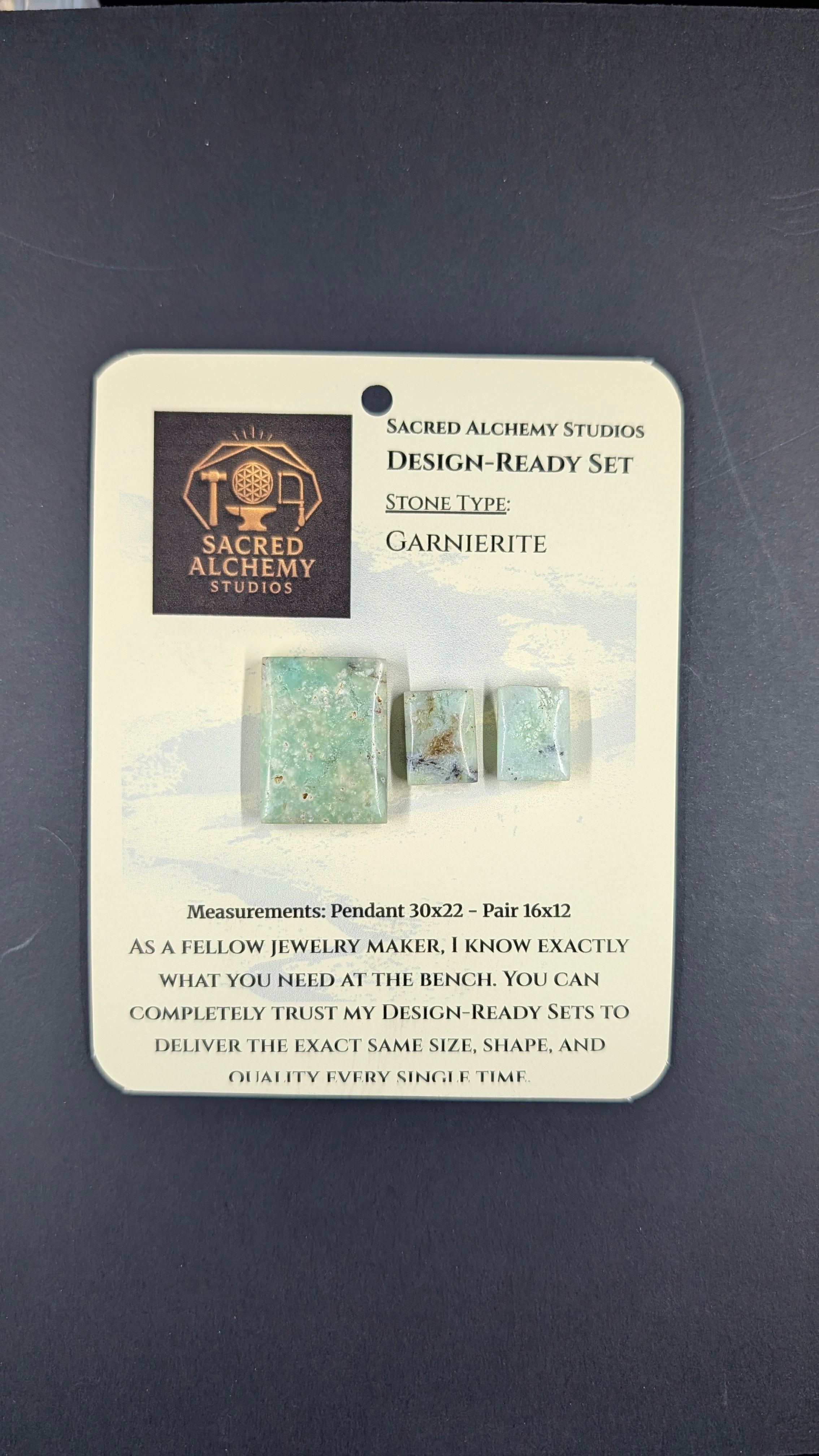Rectangle Shape - Garnierite - Design-Ready Set