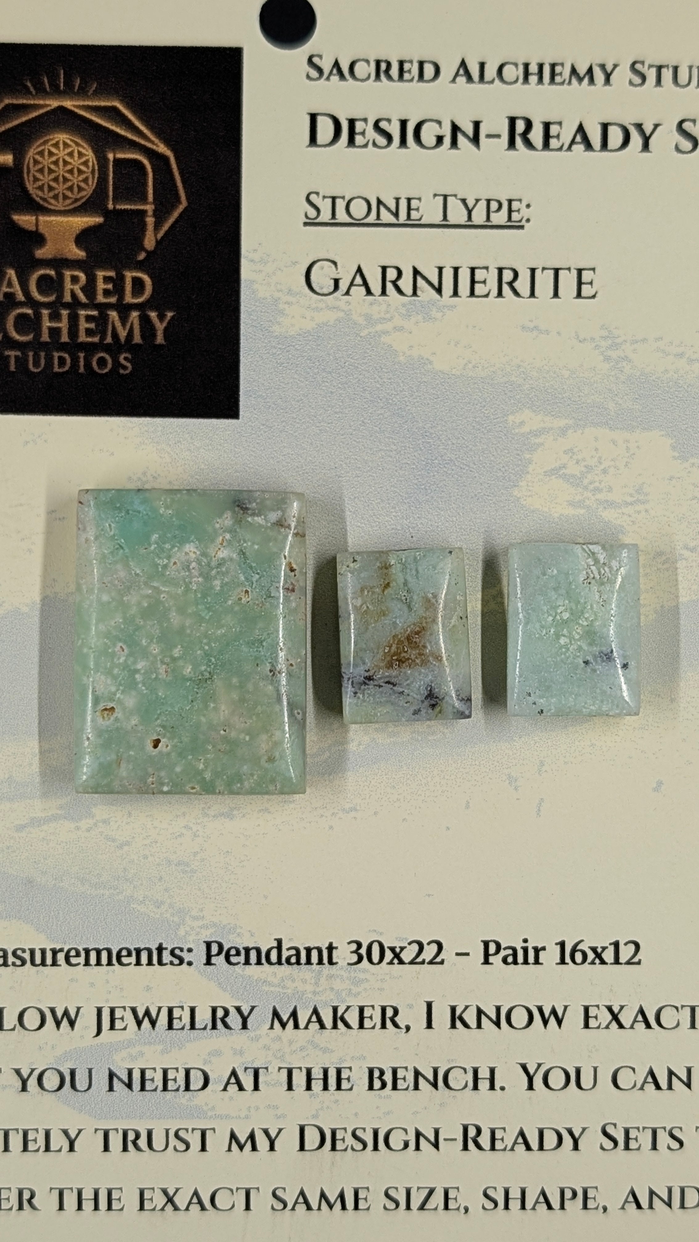 Rectangle Shape - Garnierite - Design-Ready Set