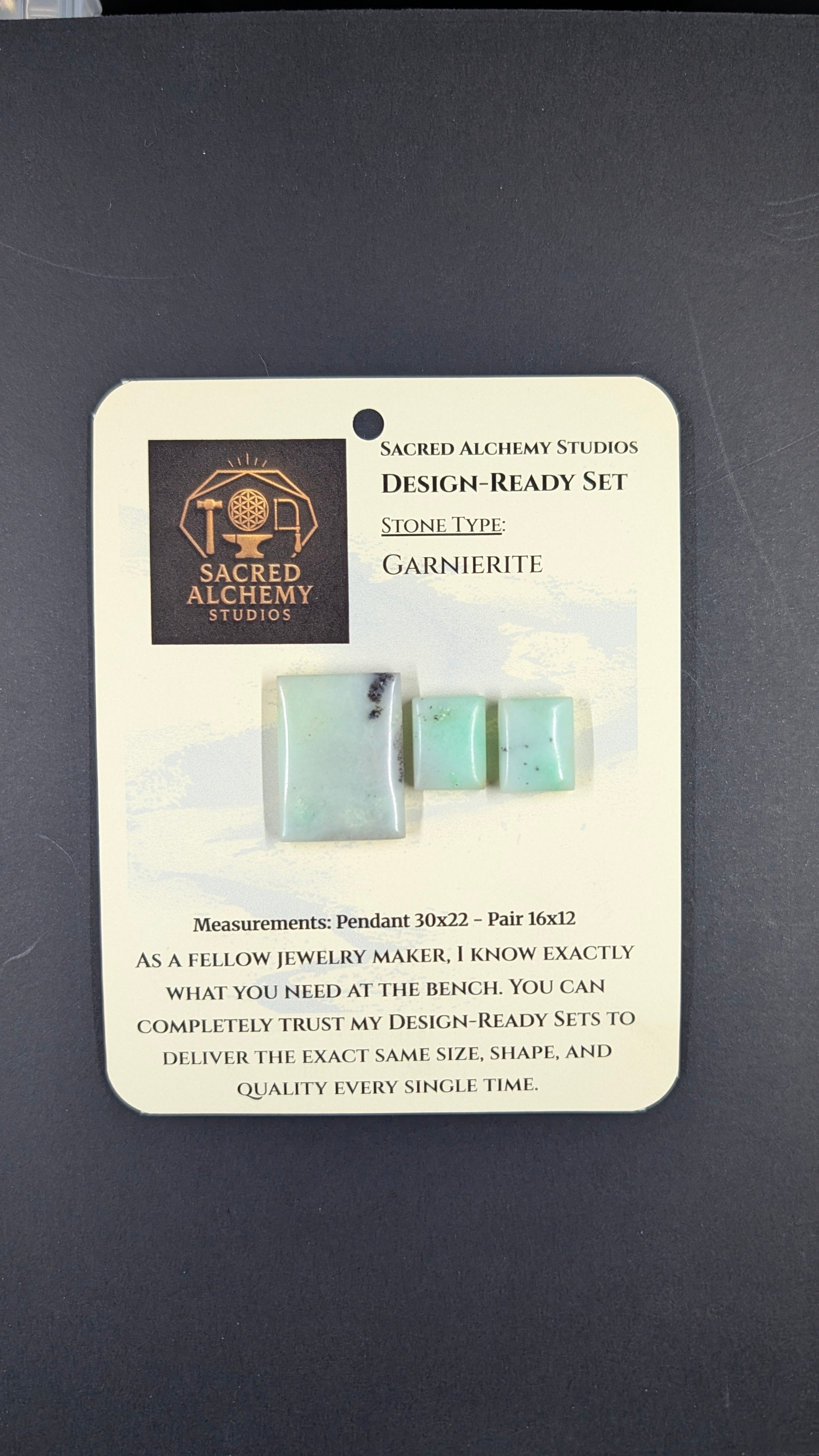 Rectangle Shape - Garnierite - Design-Ready Set