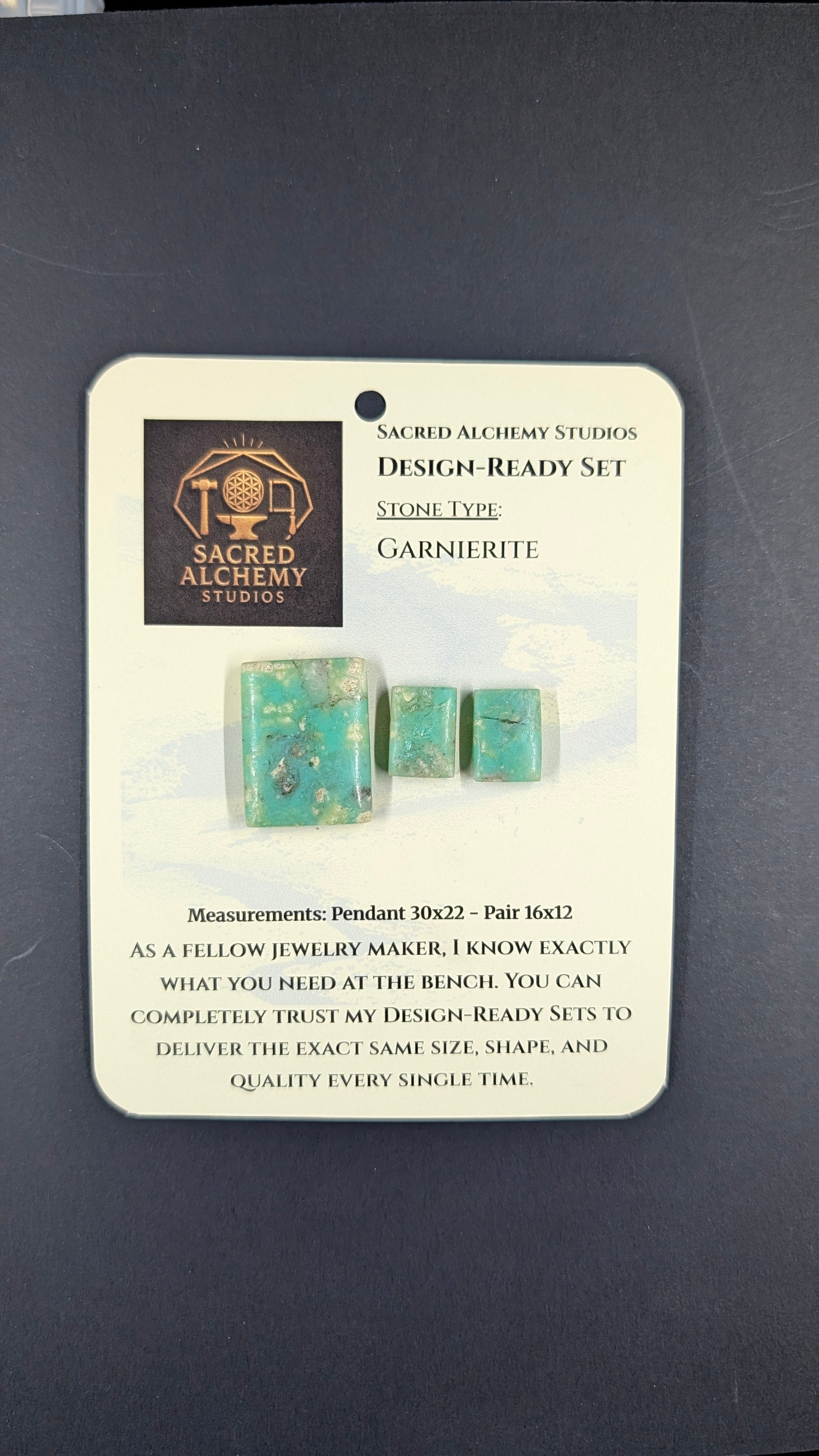 Rectangle Shape - Garnierite - Design-Ready Set