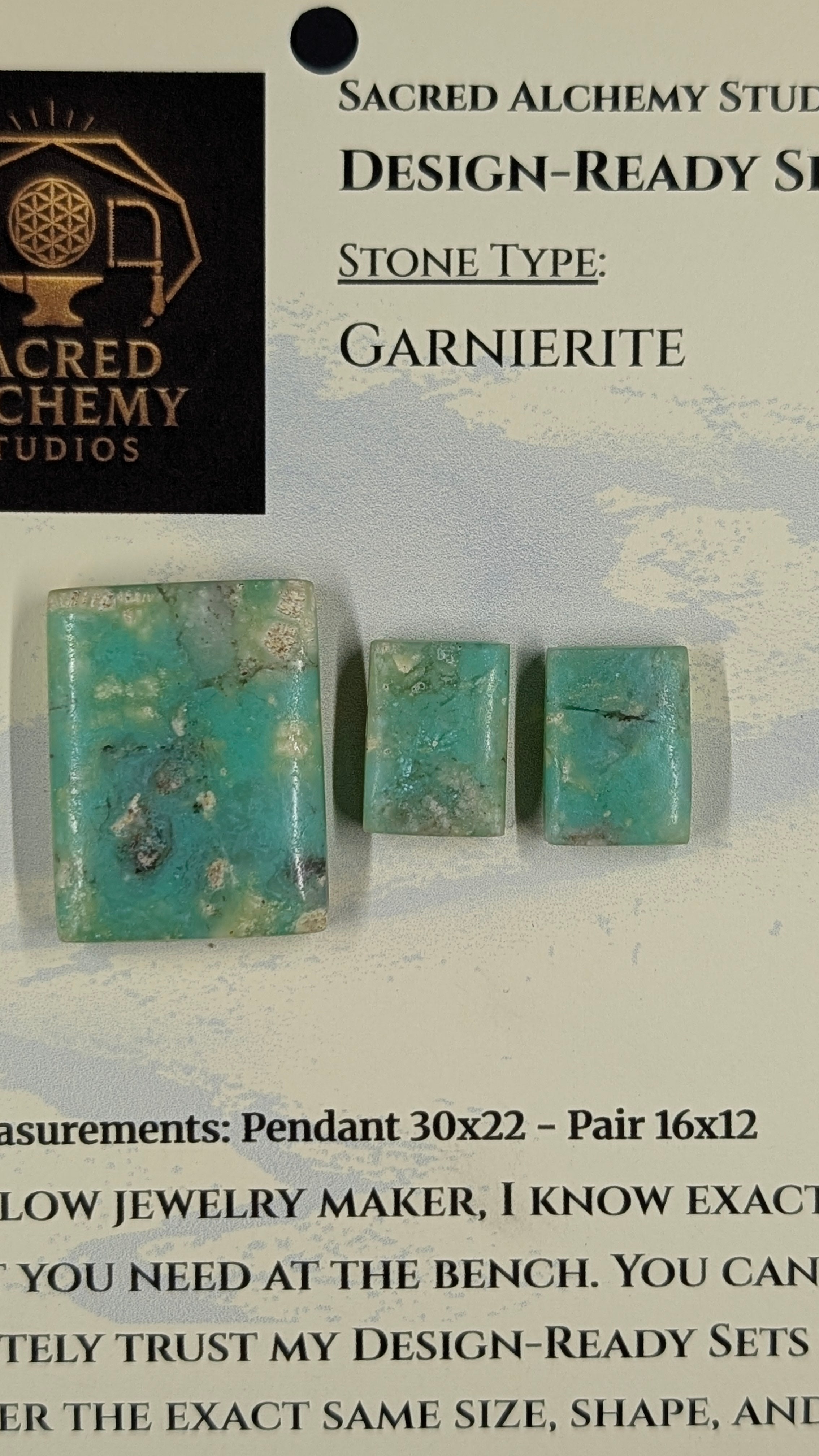 Rectangle Shape - Garnierite - Design-Ready Set