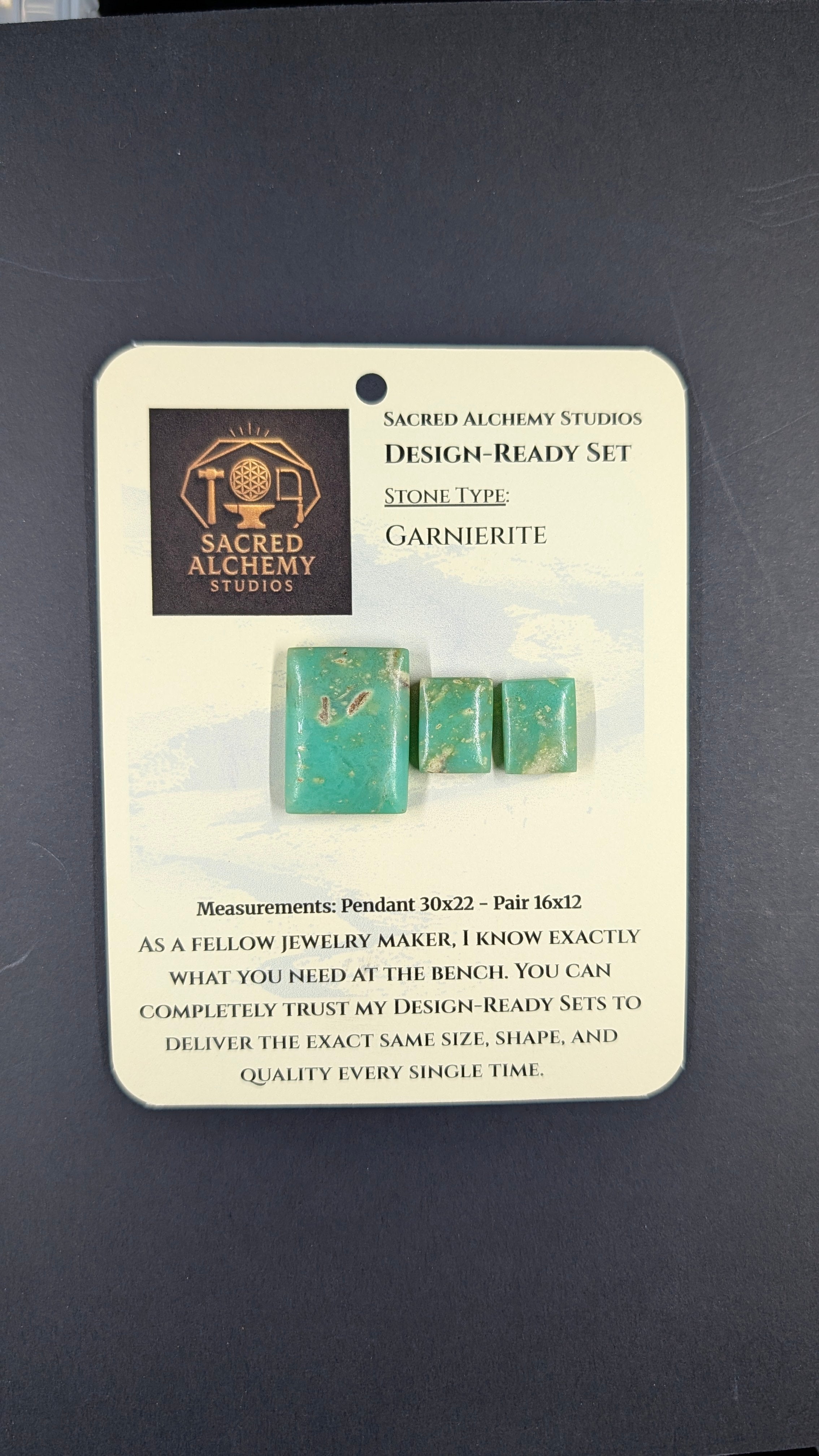 Rectangle Shape - Garnierite - Design-Ready Set