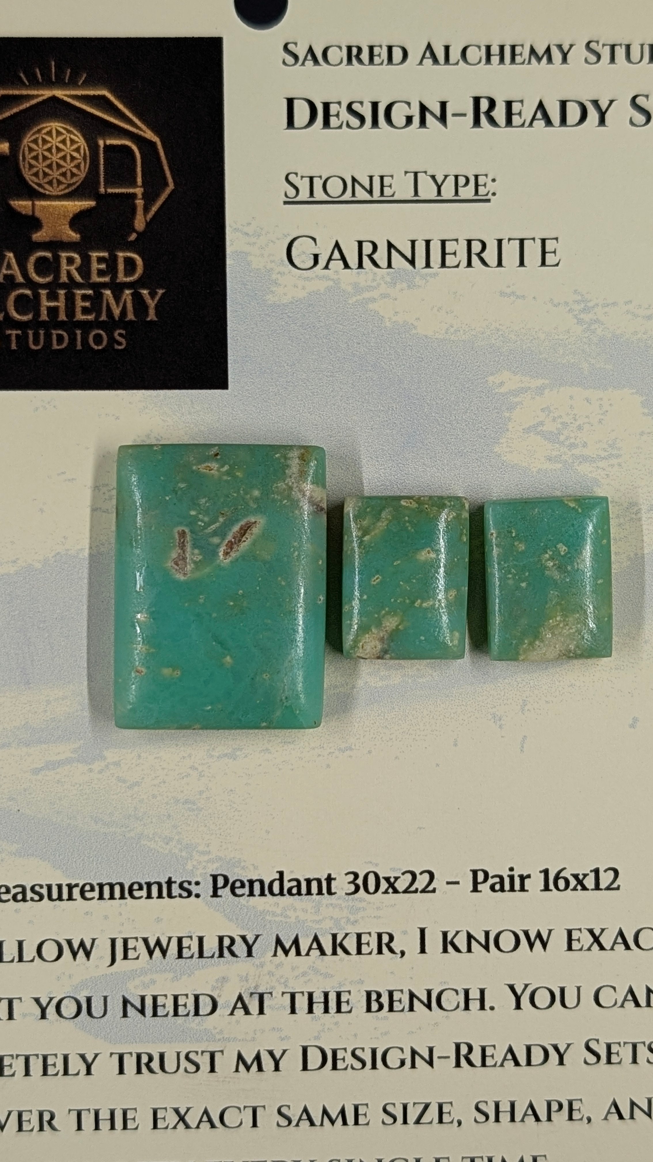 Rectangle Shape - Garnierite - Design-Ready Set