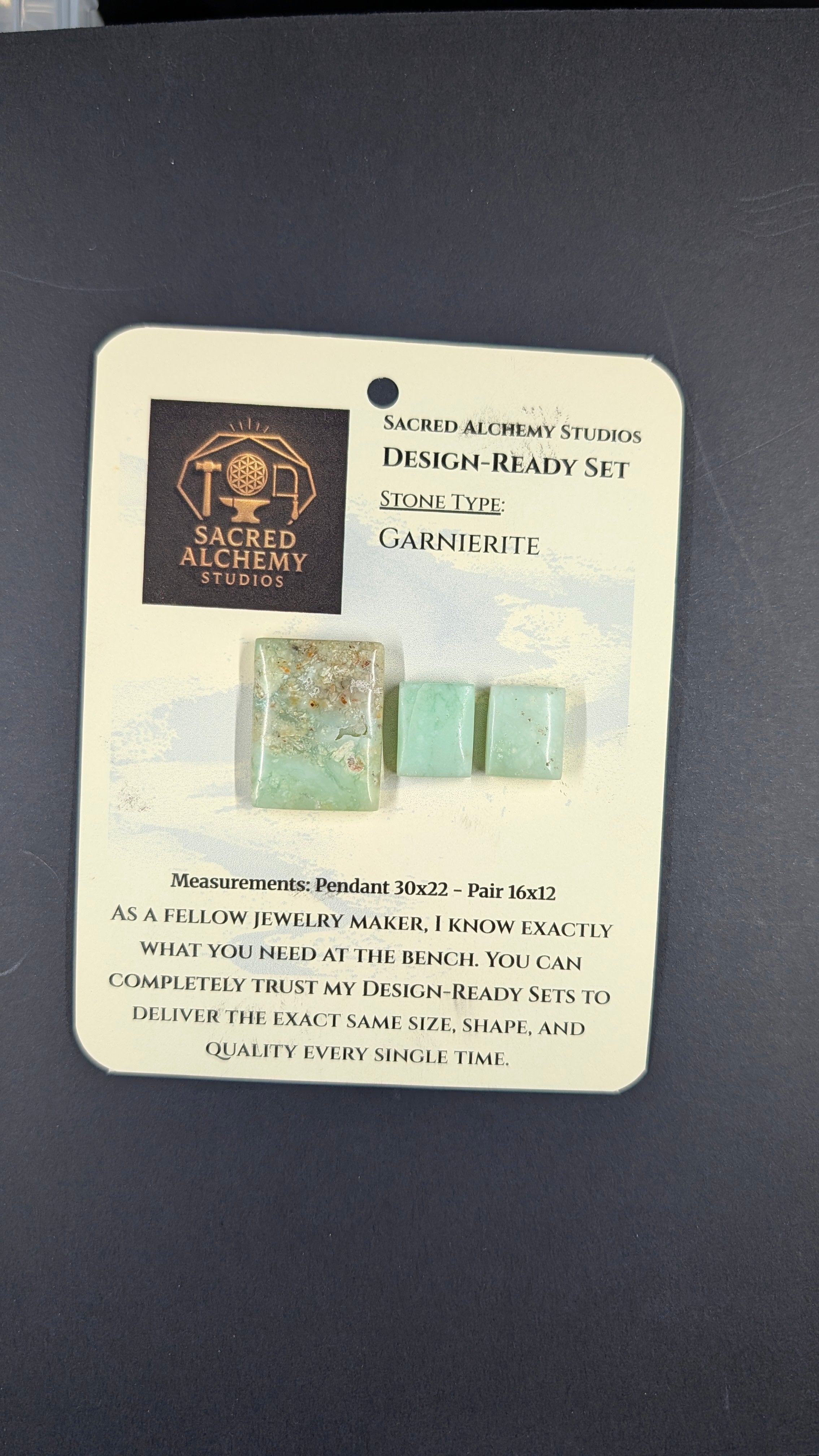 Rectangle Shape - Garnierite - Design-Ready Set