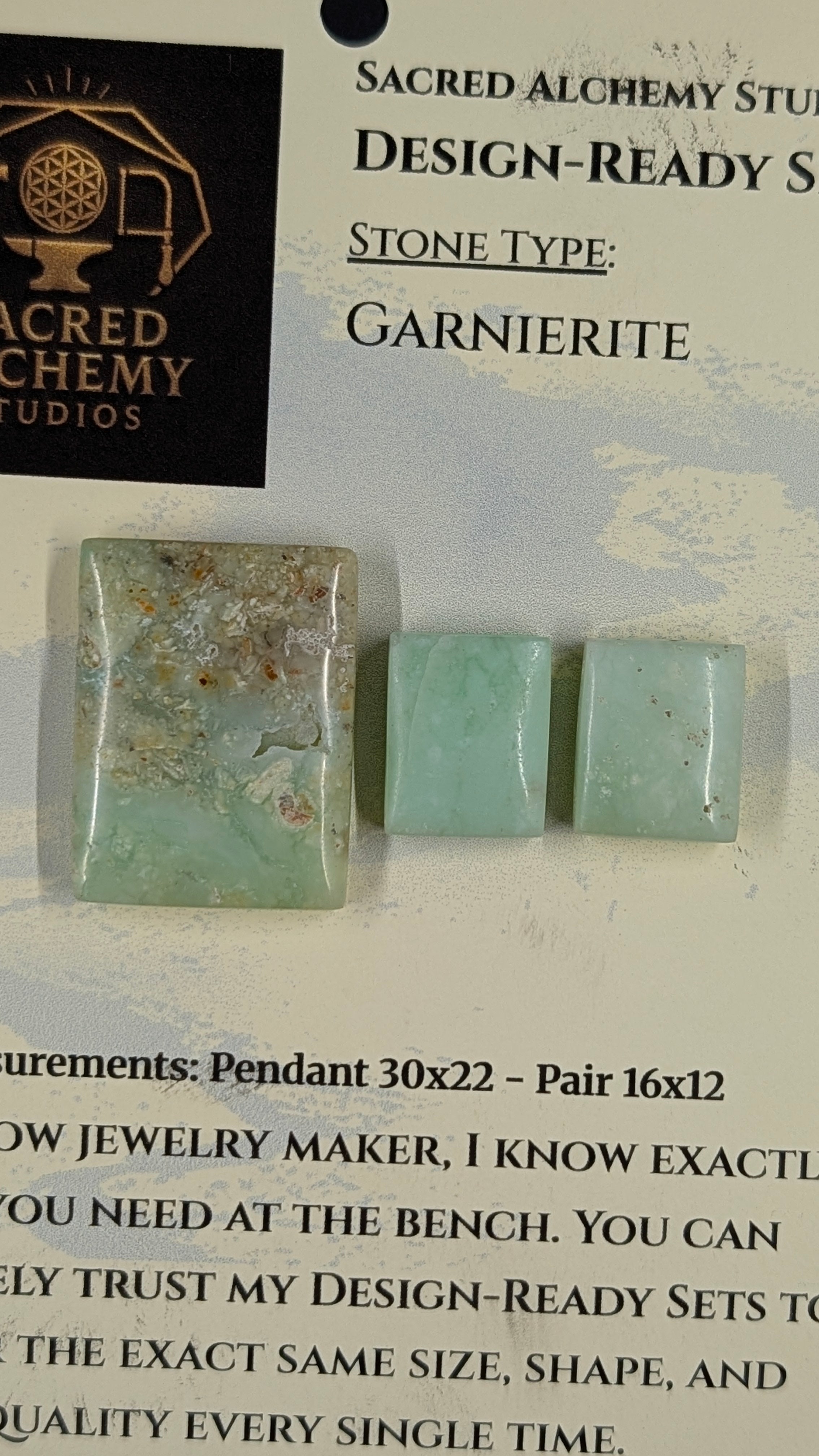 Rectangle Shape - Garnierite - Design-Ready Set