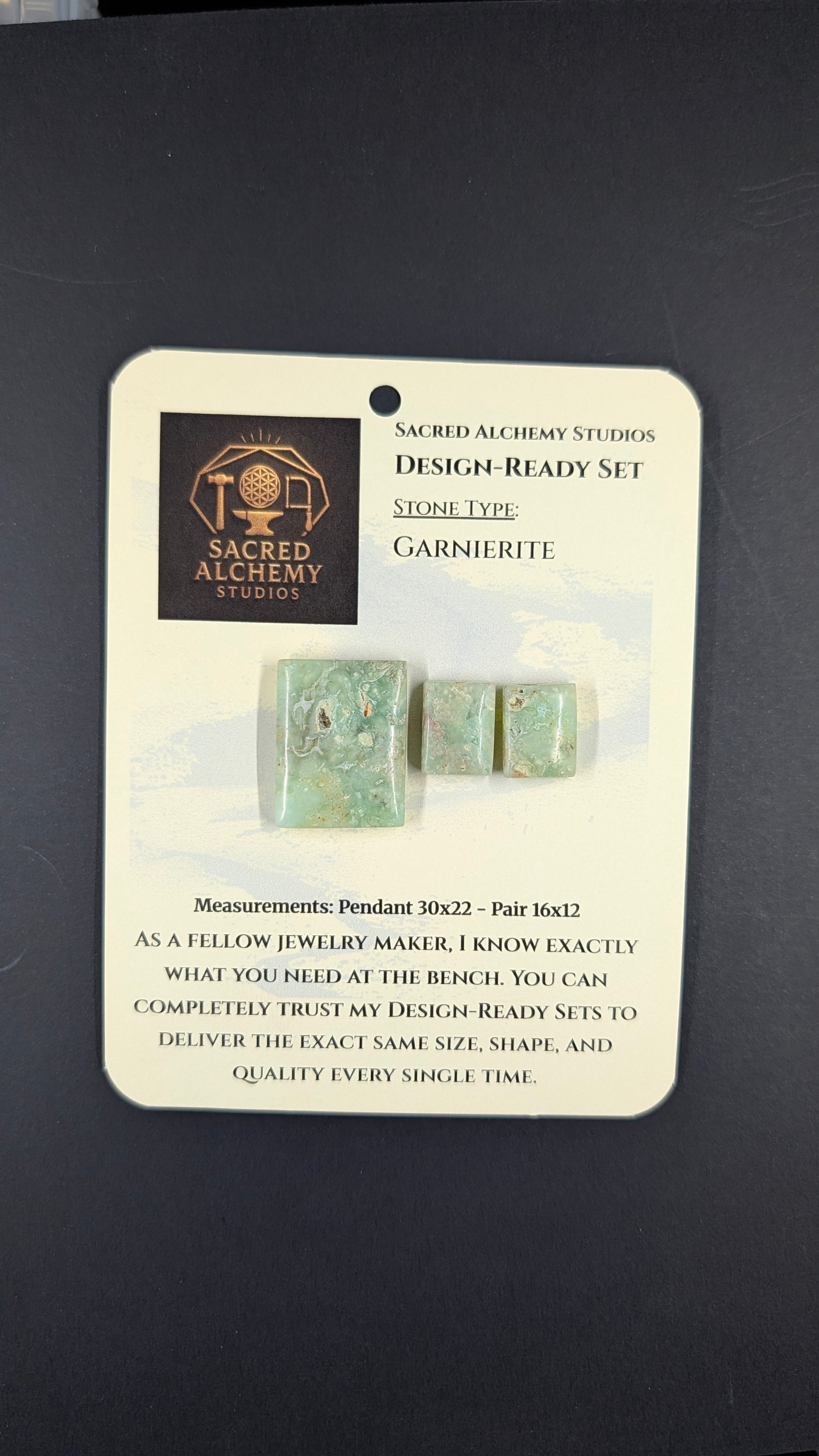 Rectangle Shape - Garnierite - Design-Ready Set