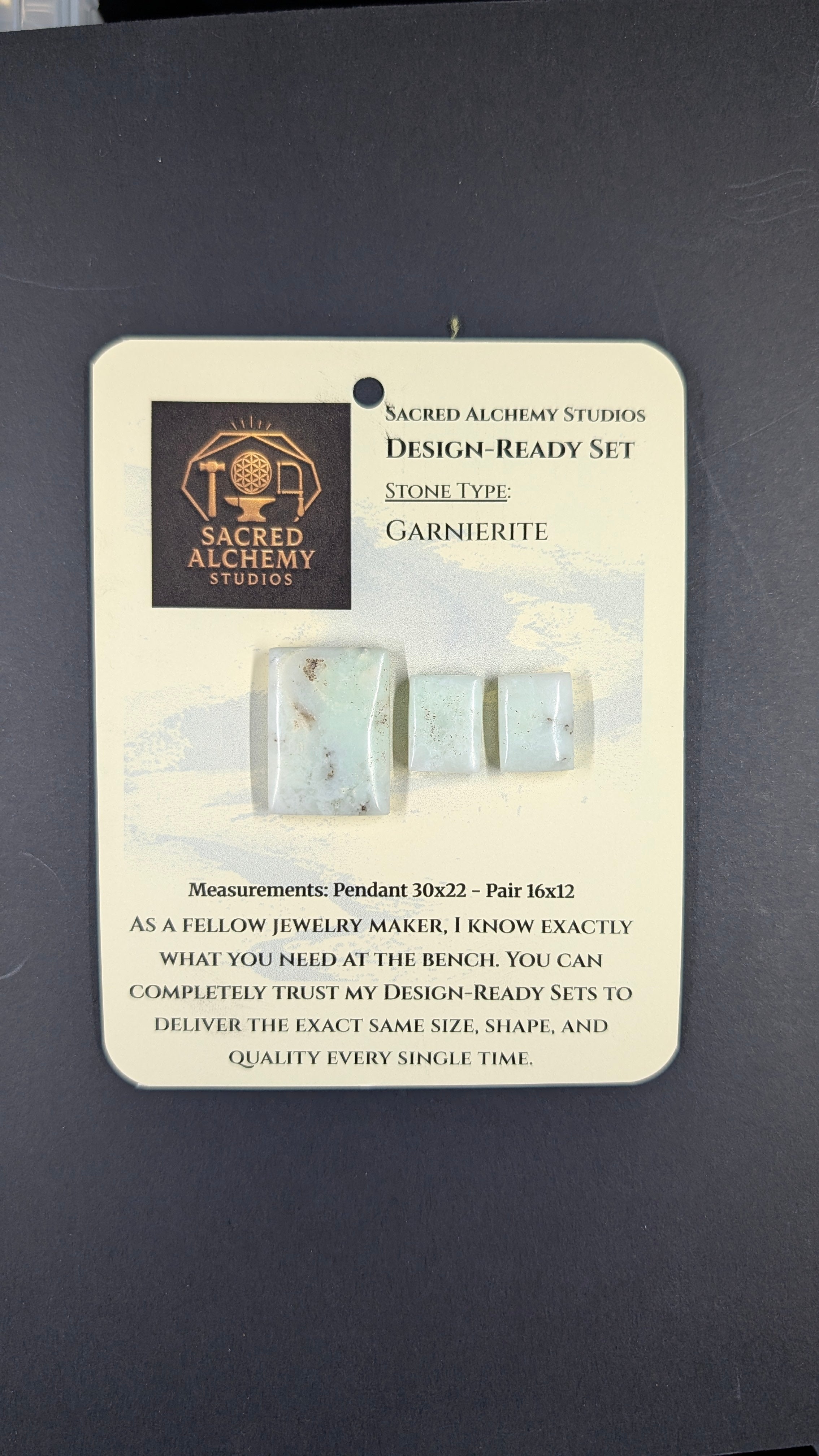 Rectangle Shape - Garnierite - Design-Ready Set