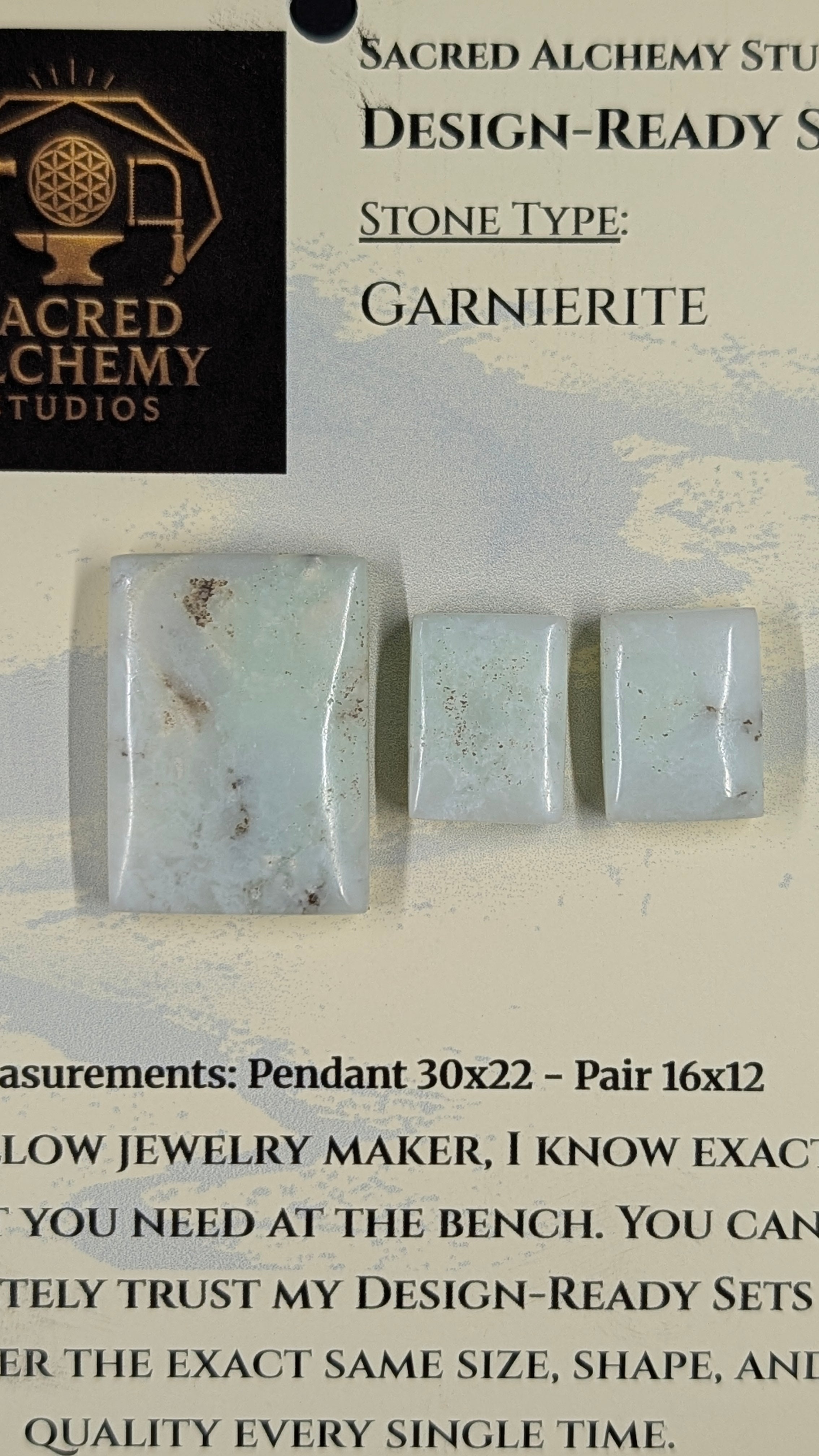 Rectangle Shape - Garnierite - Design-Ready Set