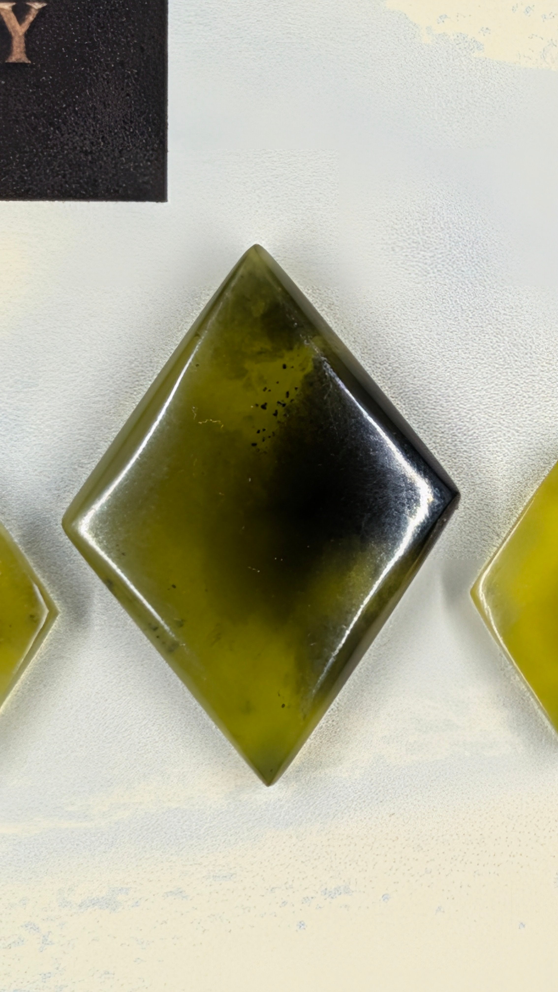 Rhombus Shape - Vesuvianite - Design Ready