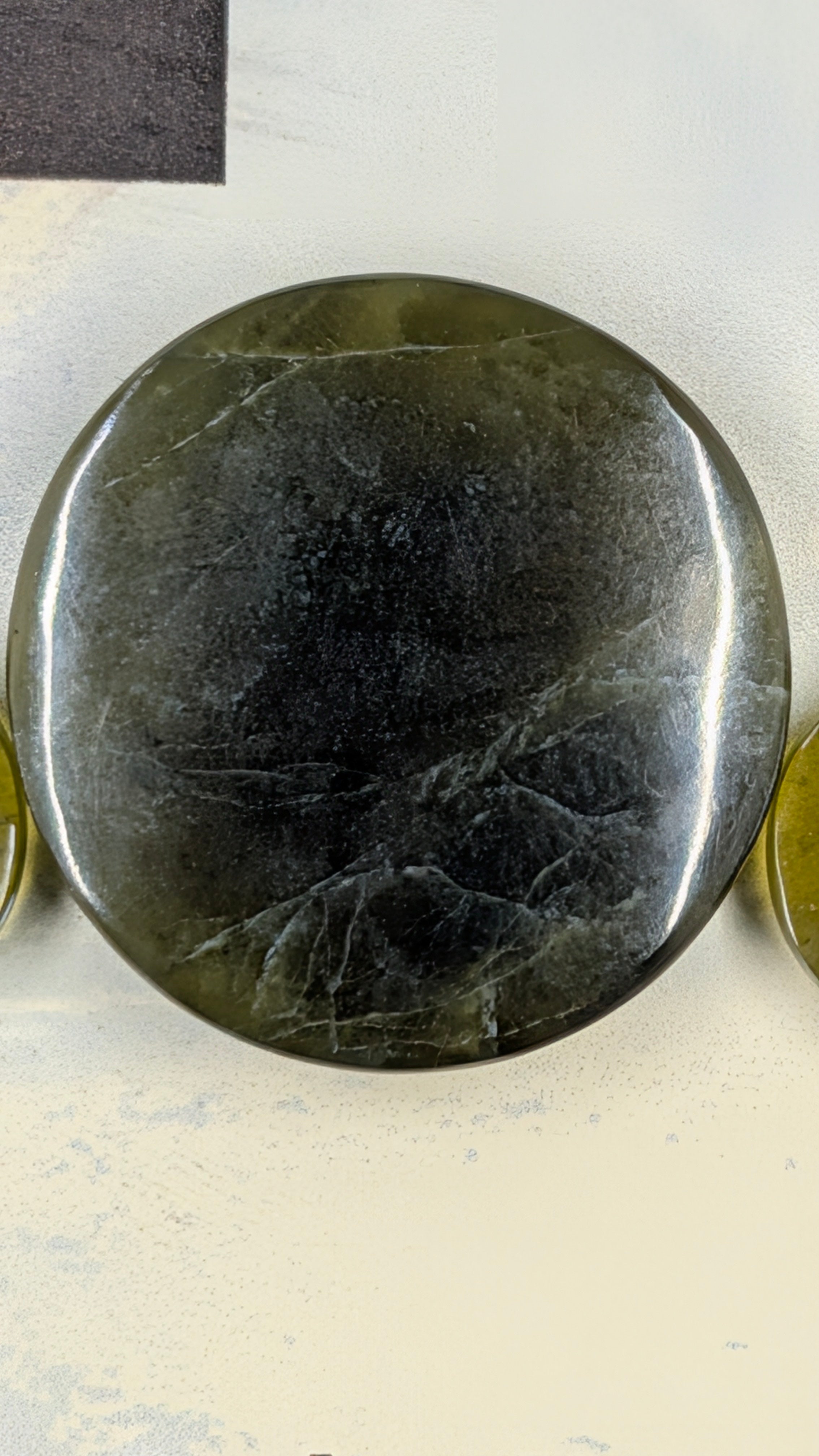 Circle Shape - Vesuvianite - Design Ready