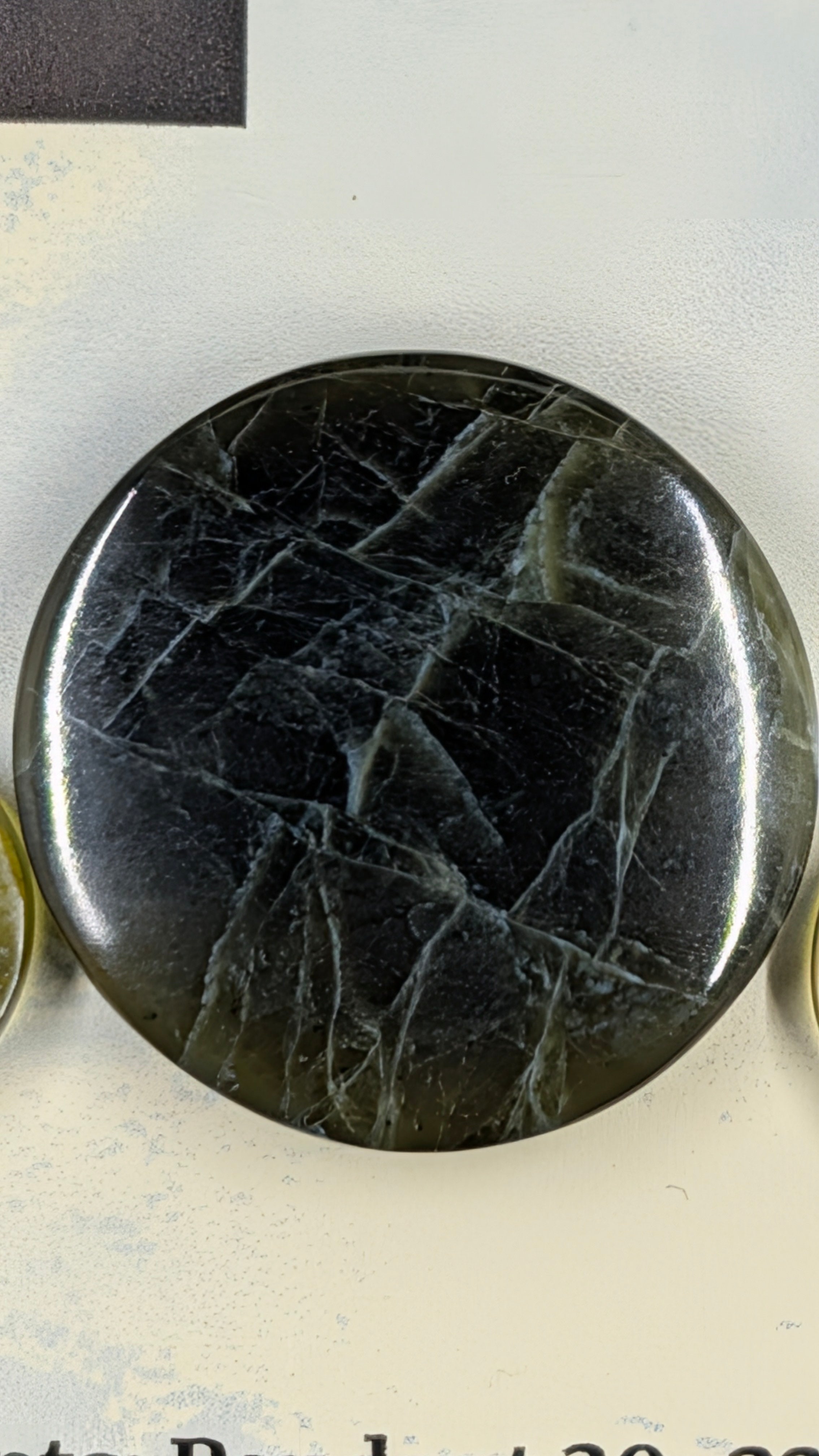 Circle Shape - Vesuvianite - Design Ready