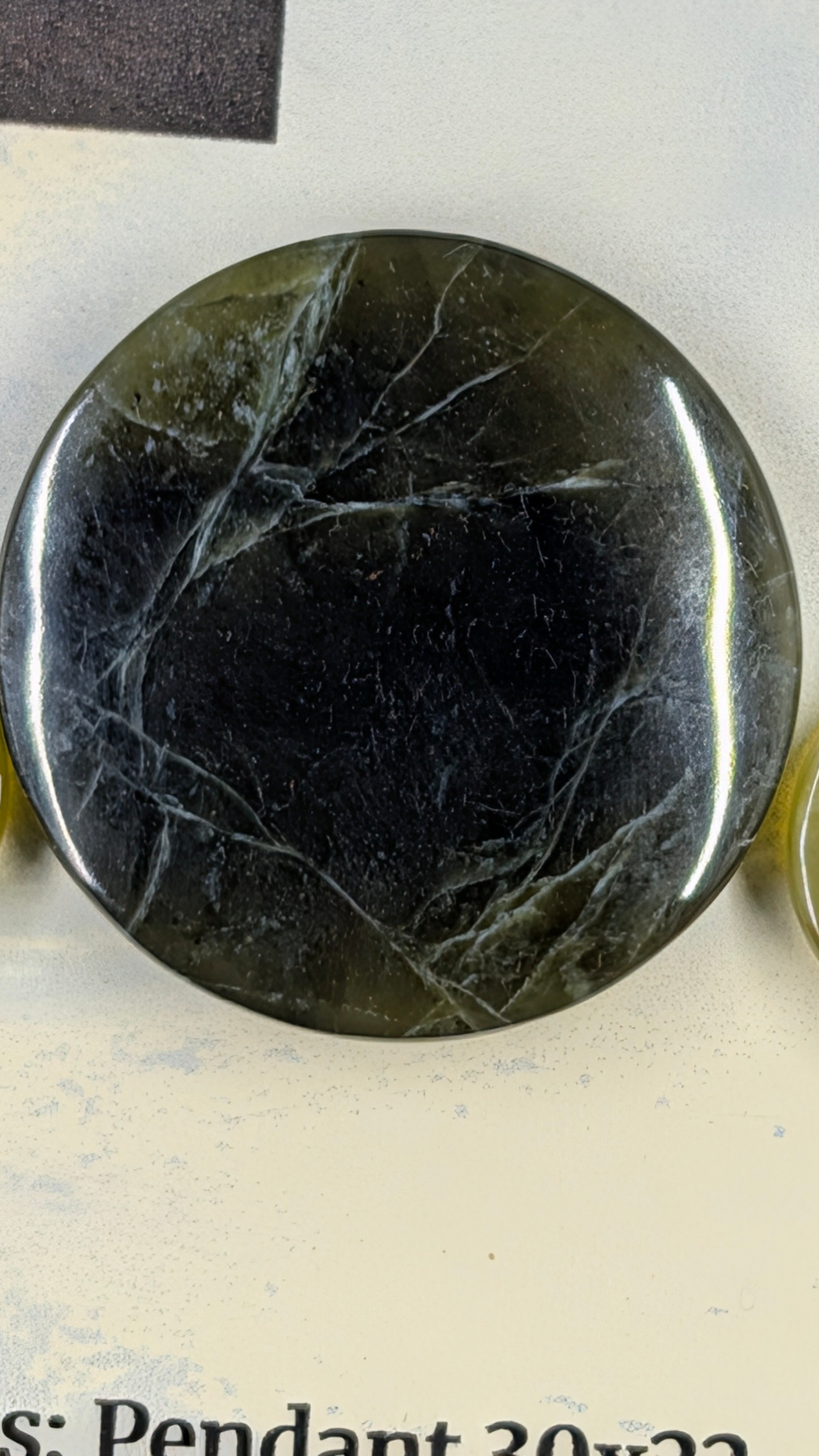Circle Shape - Vesuvianite - Design Ready