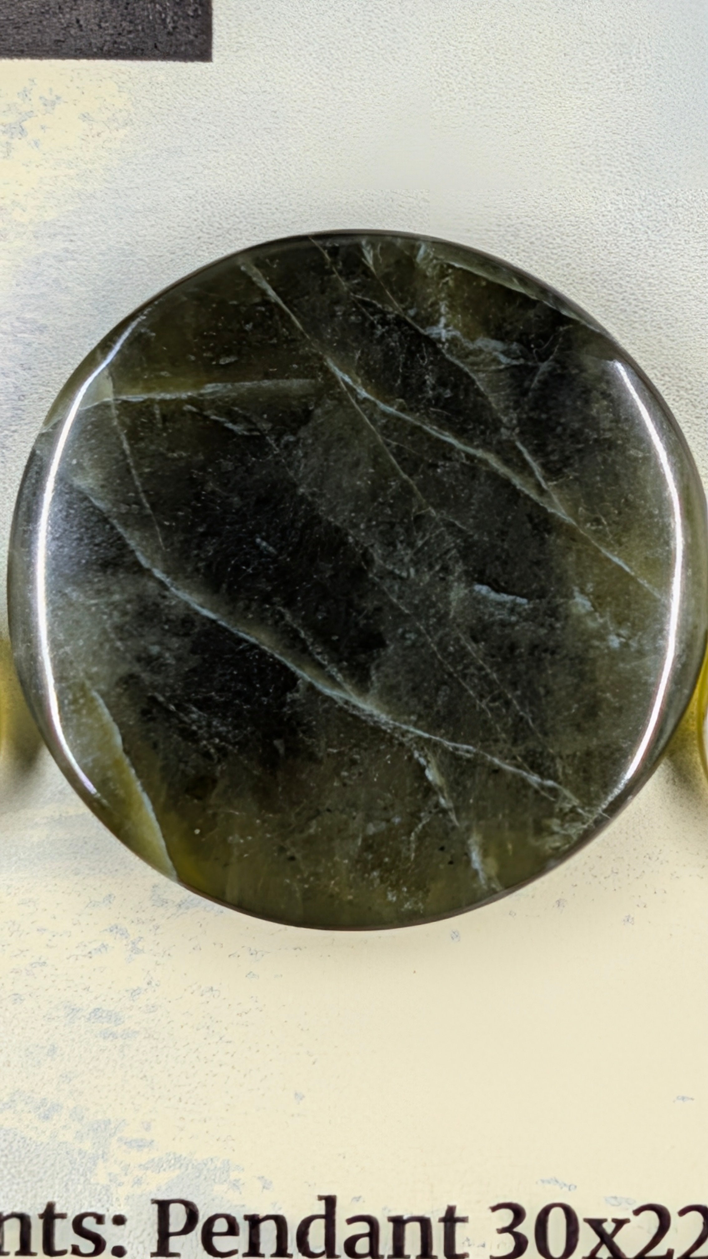 Circle Shape - Vesuvianite - Design Ready