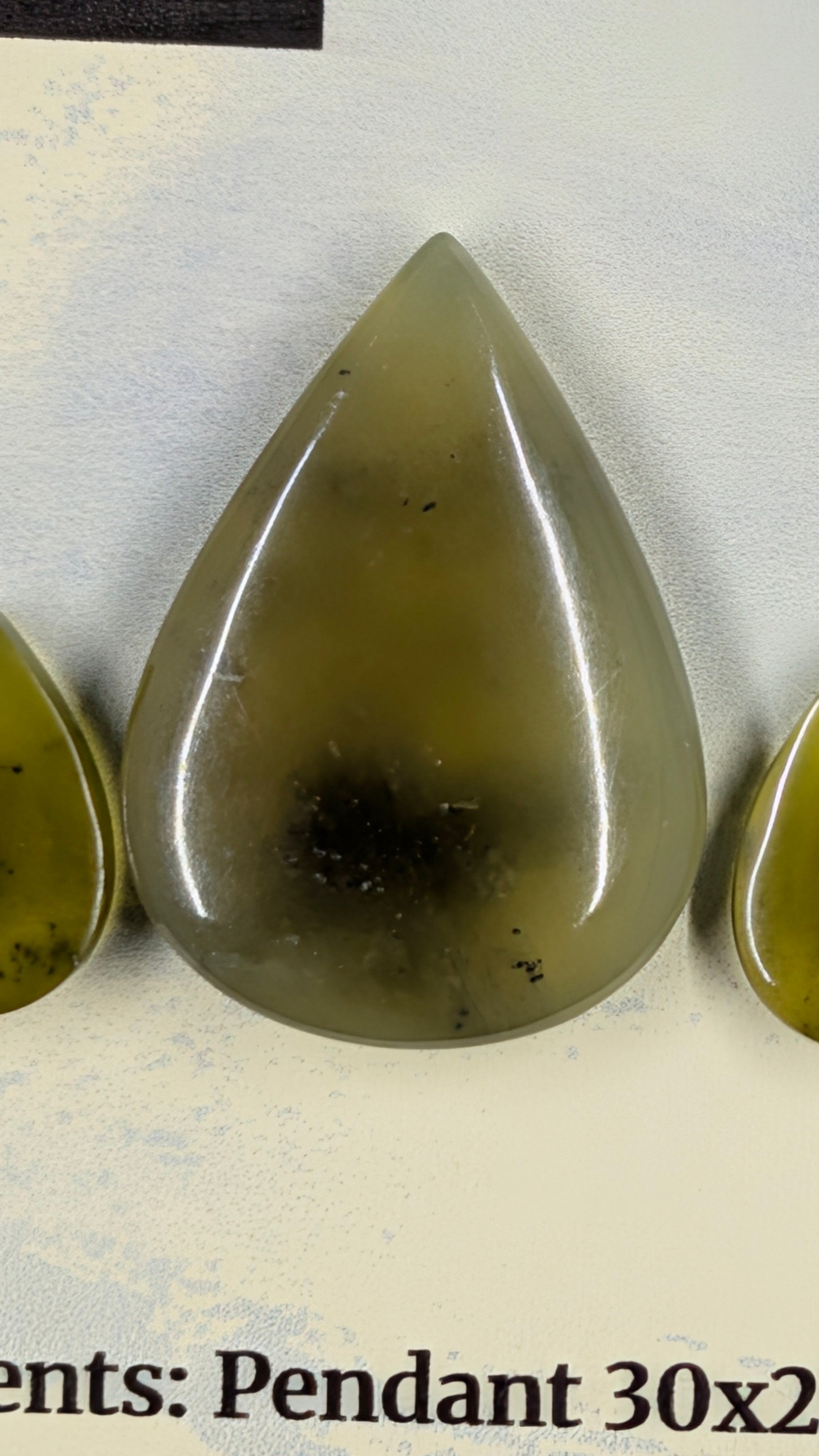 Tear Shape - Vesuvianite - Design Ready