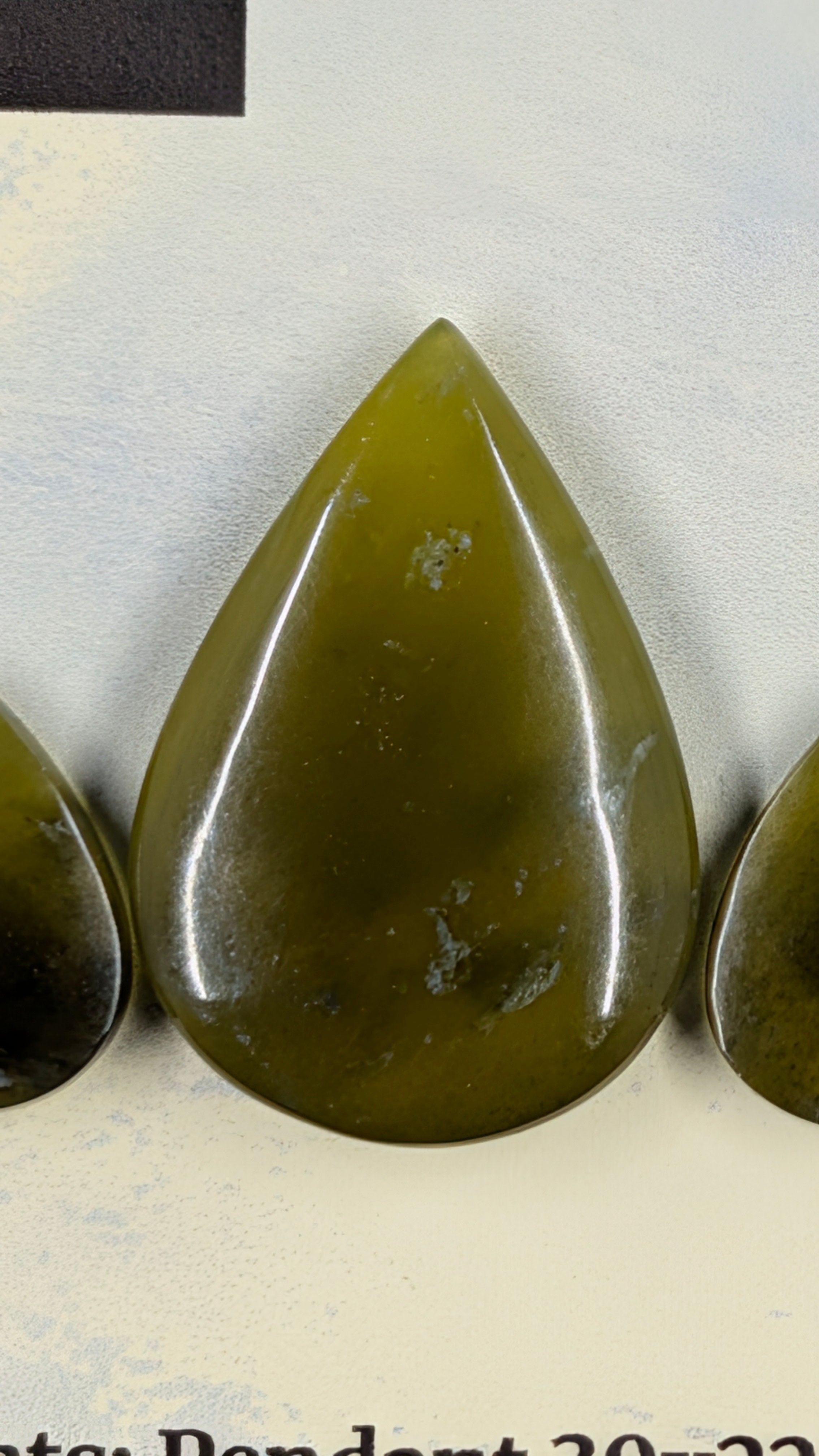 Tear Shape - Vesuvianite - Design Ready