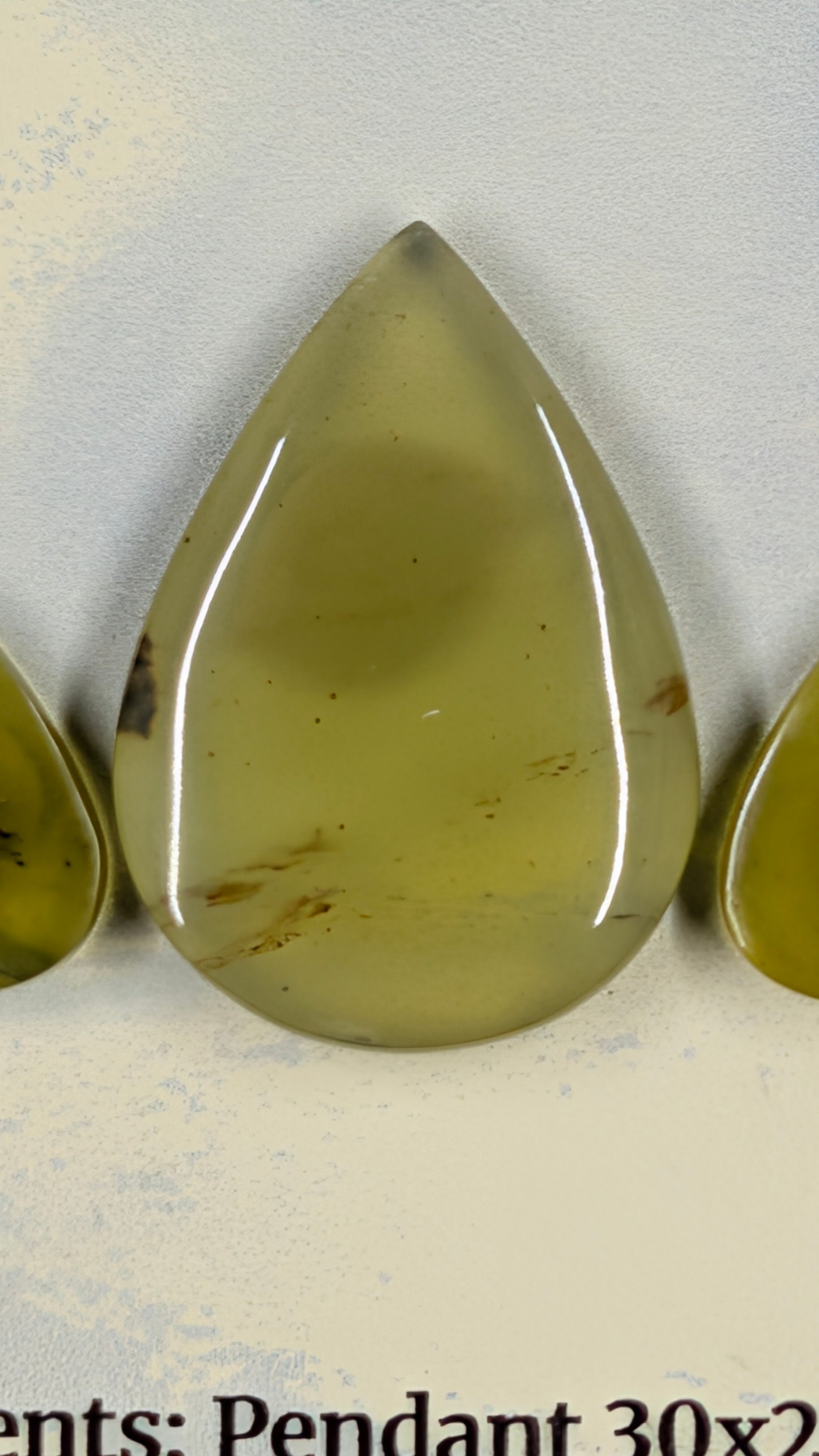 Tear Shape - Vesuvianite - Design Ready