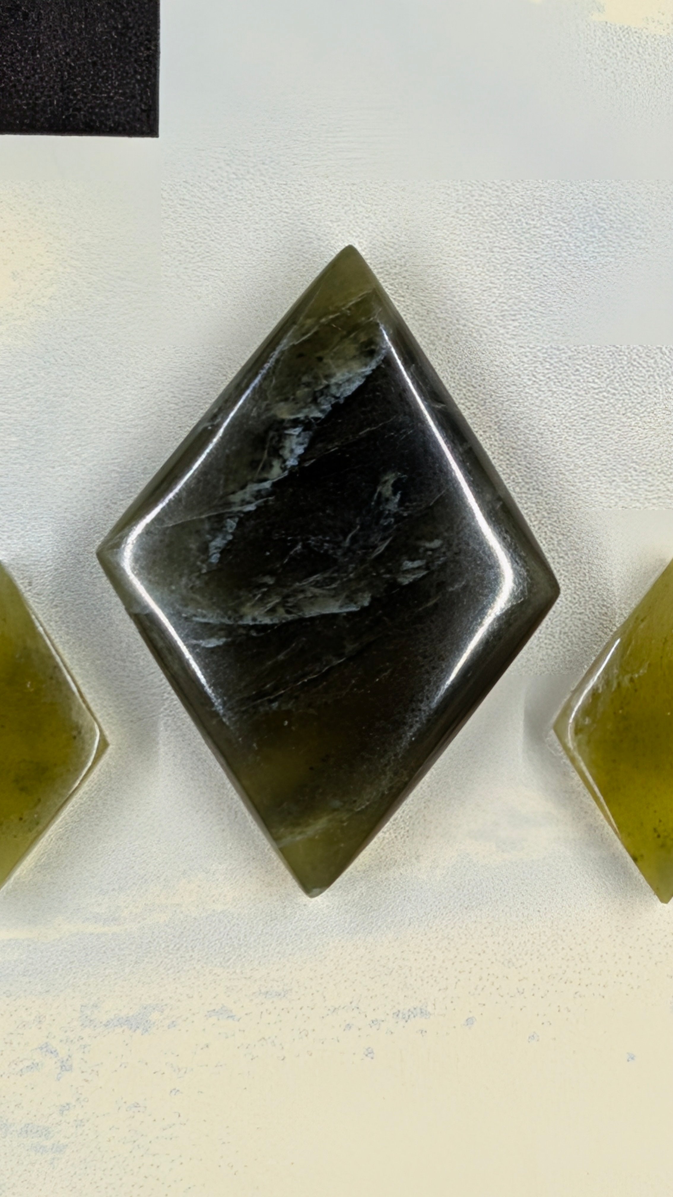 Rhombus Shape - Vesuvianite - Design Ready