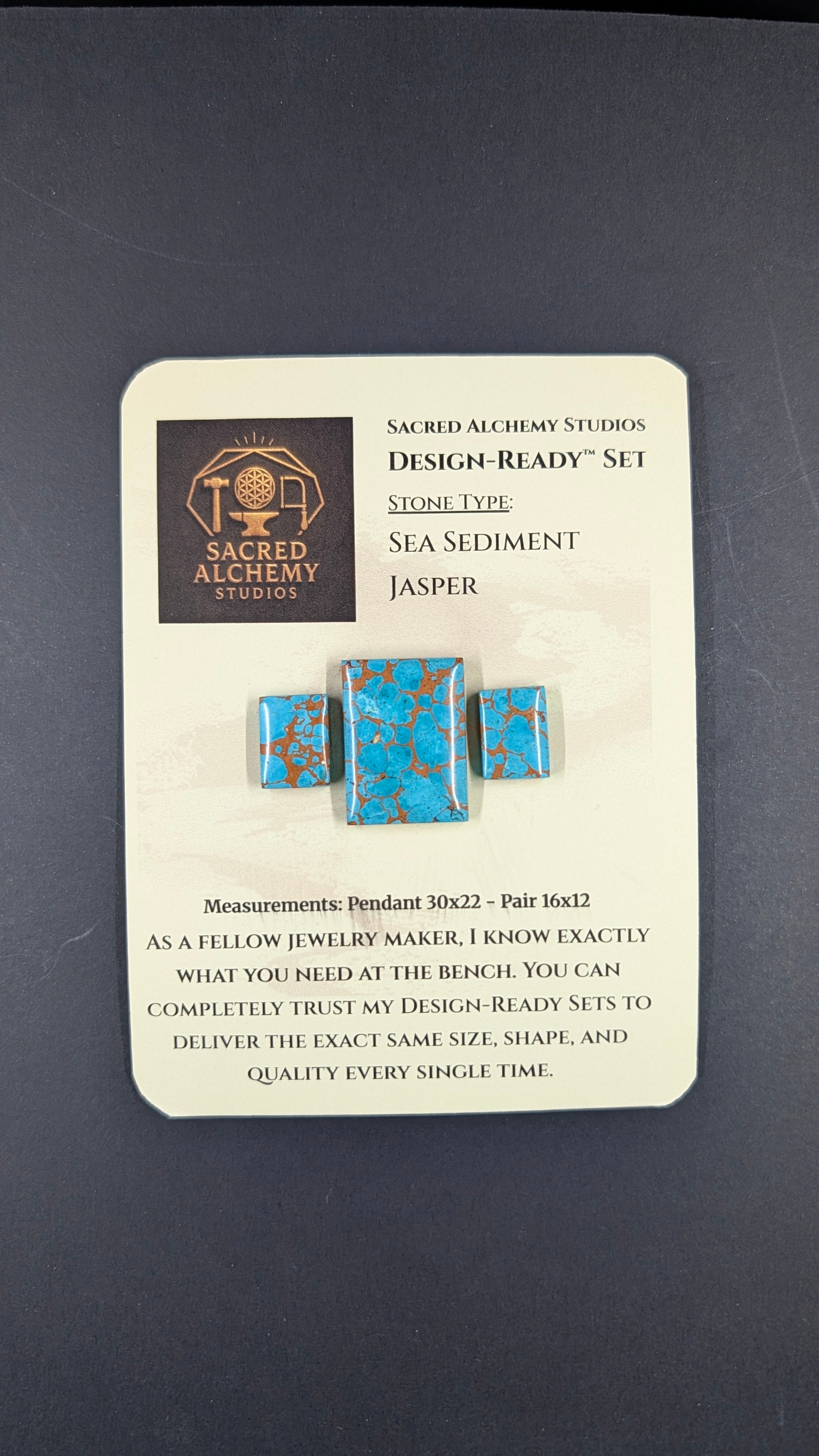 Rectangle Shape - Sea Sediment Jasper - Design-Ready™