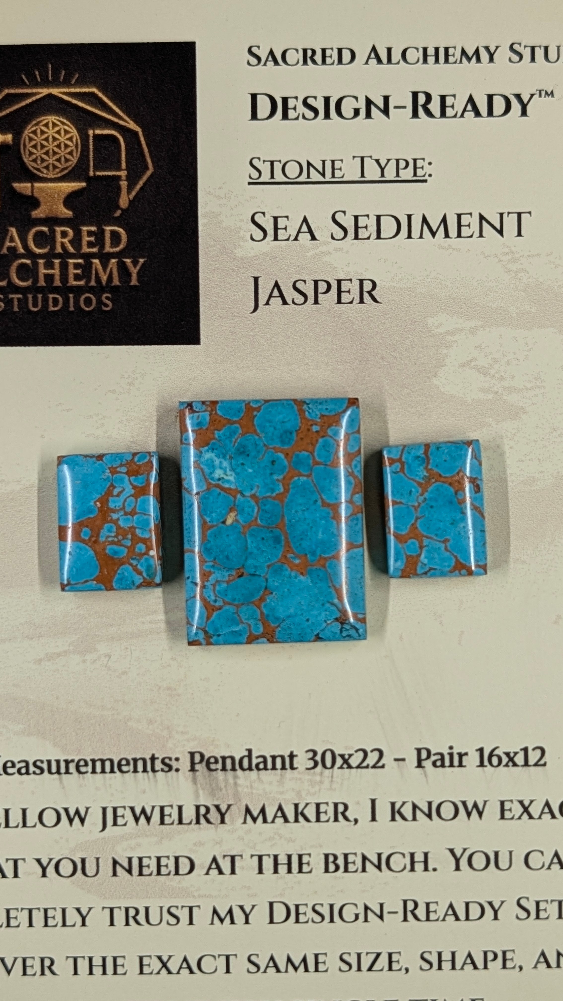 Rectangle Shape - Sea Sediment Jasper - Design-Ready™