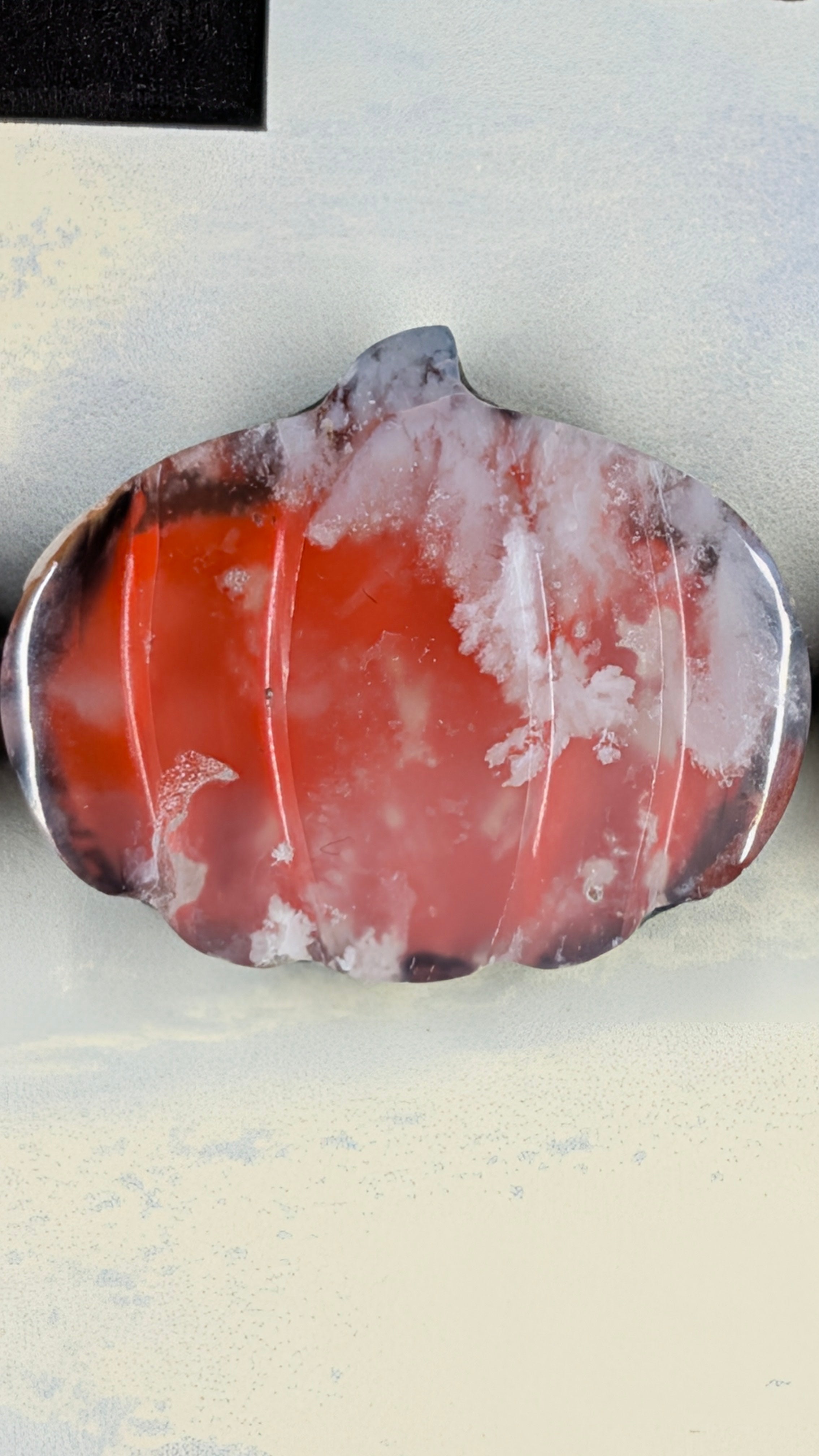 Spooky Season Pumpkin - Orange Plume Agate - Design-Ready™ Set