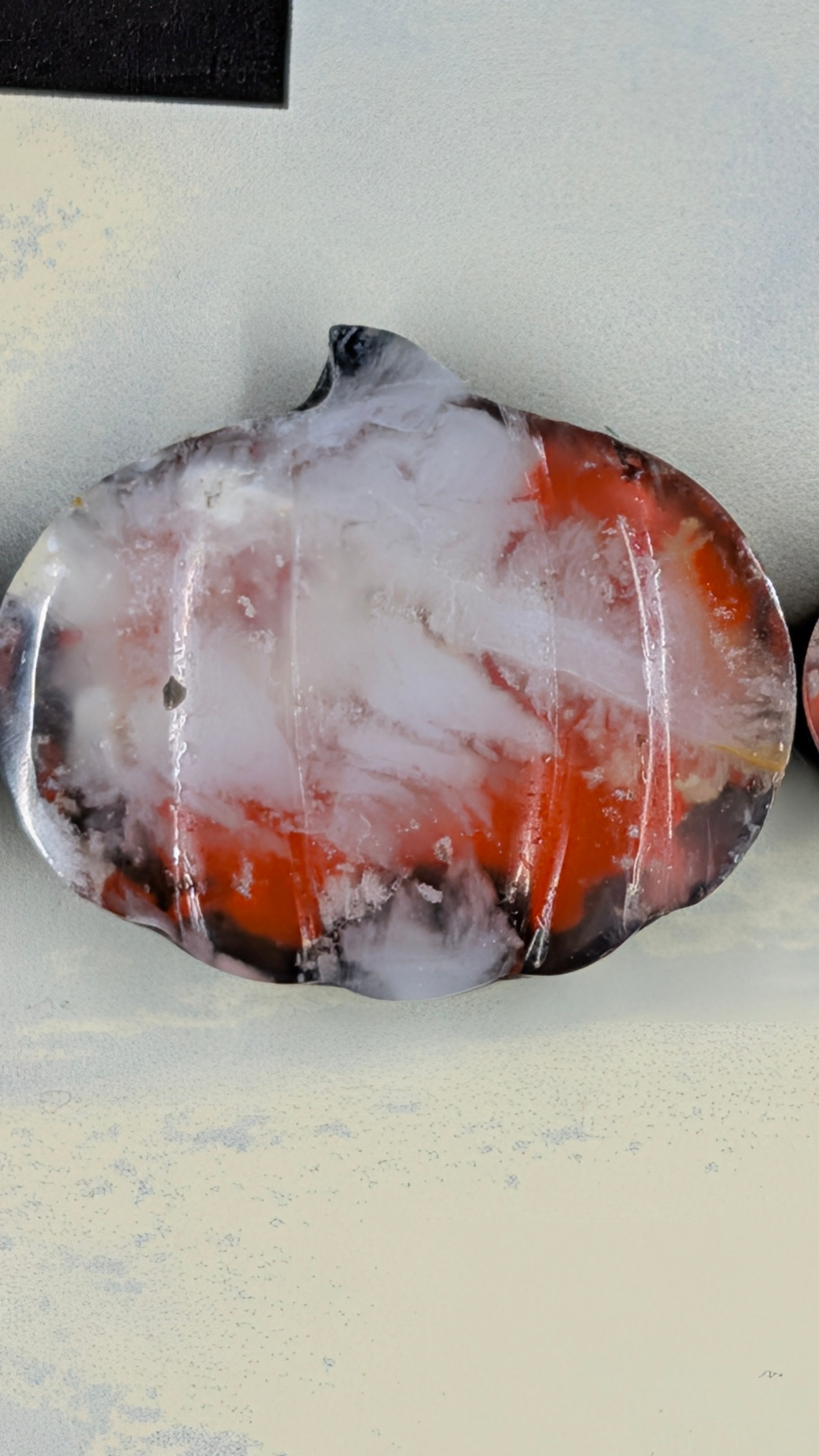 Spooky Season Pumpkin - Orange Plume Agate - Design-Ready™ Set