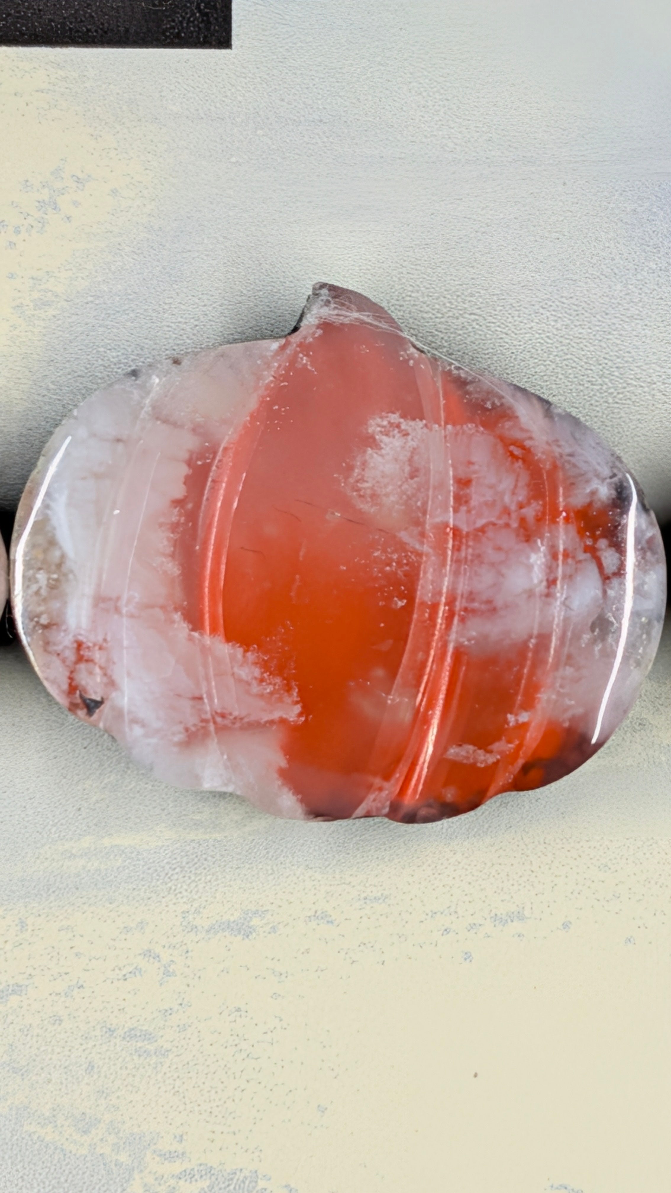 Spooky Season Pumpkin - Orange Plume Agate - Design-Ready™ Set