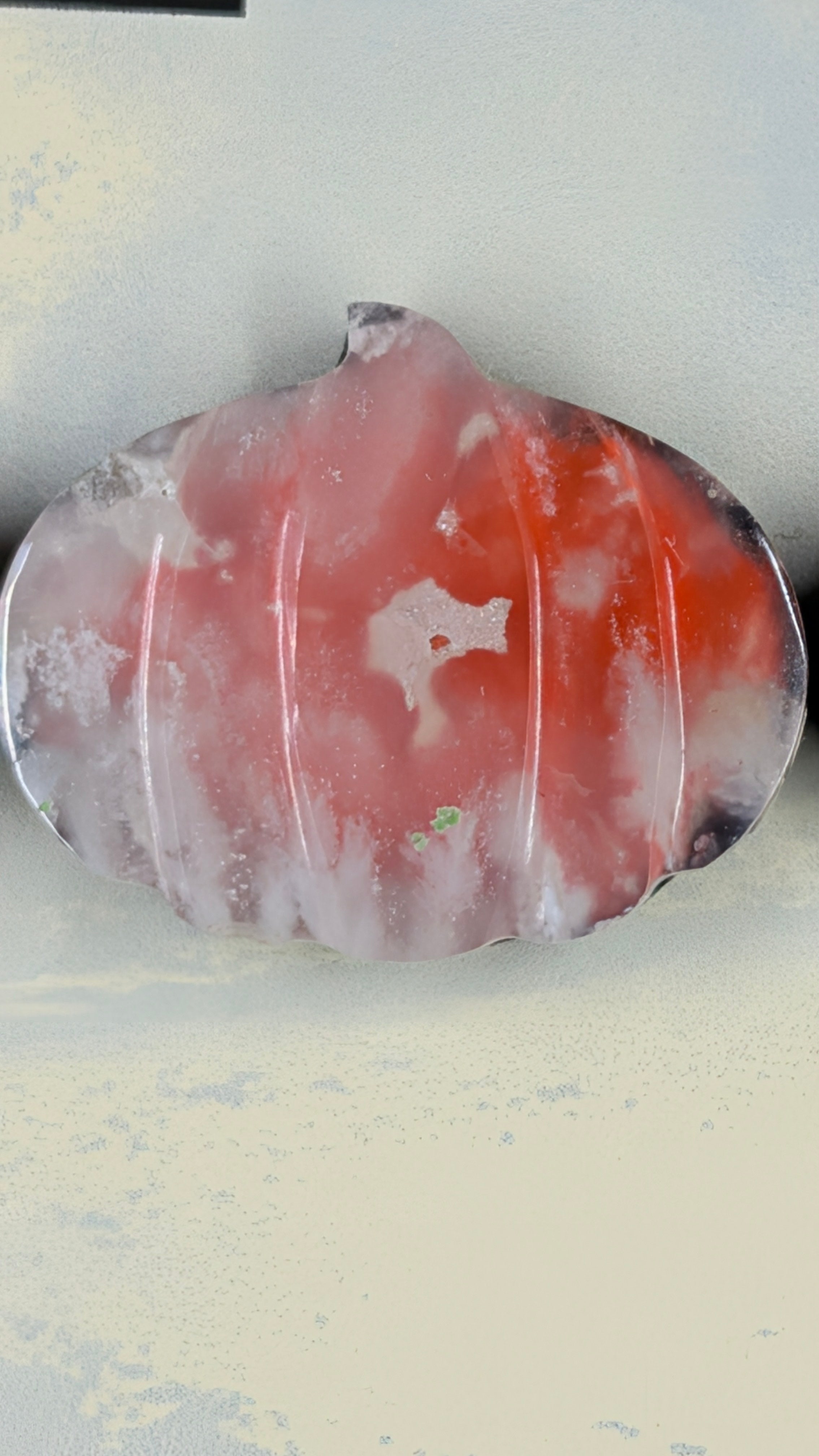 Spooky Season Pumpkin - Orange Plume Agate - Design-Ready™ Set